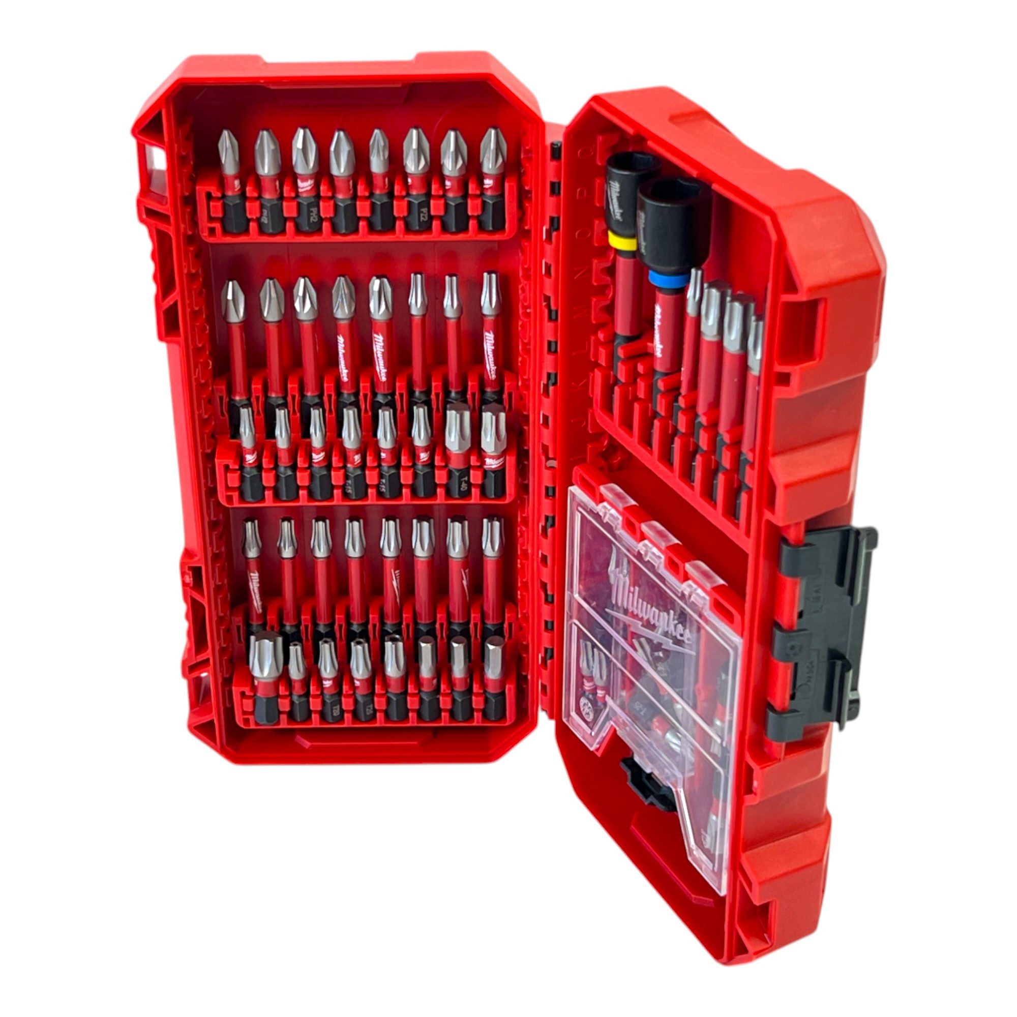 Milwaukee Bohrer- und Bitset Shockwave Bit Set 75 tlg. schlagfestes Bit Set günstig online kaufen