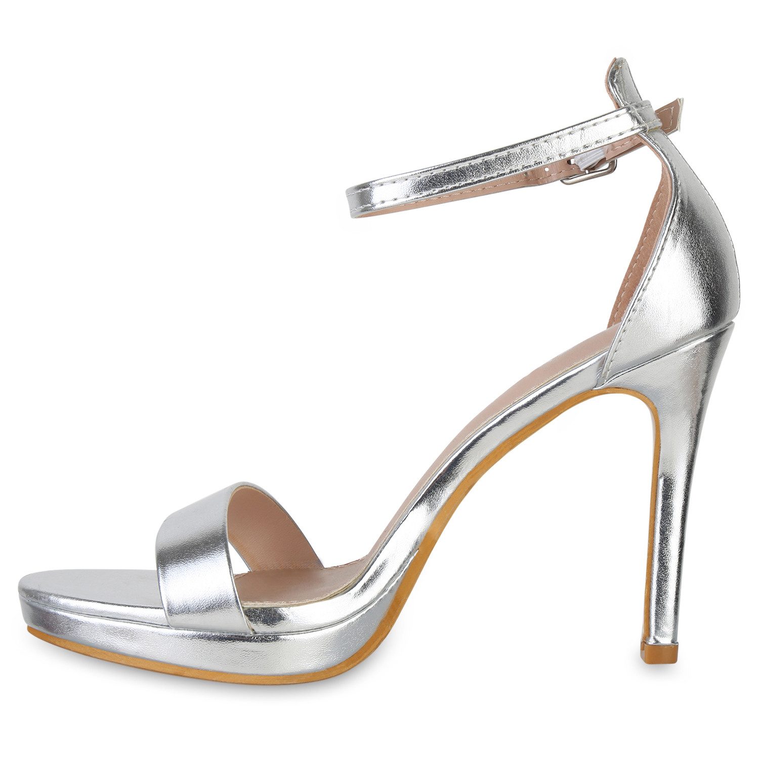 VAN HILL 841558 High-Heel-Sandalette Damen High Heels Sandaletten Stiletto günstig online kaufen