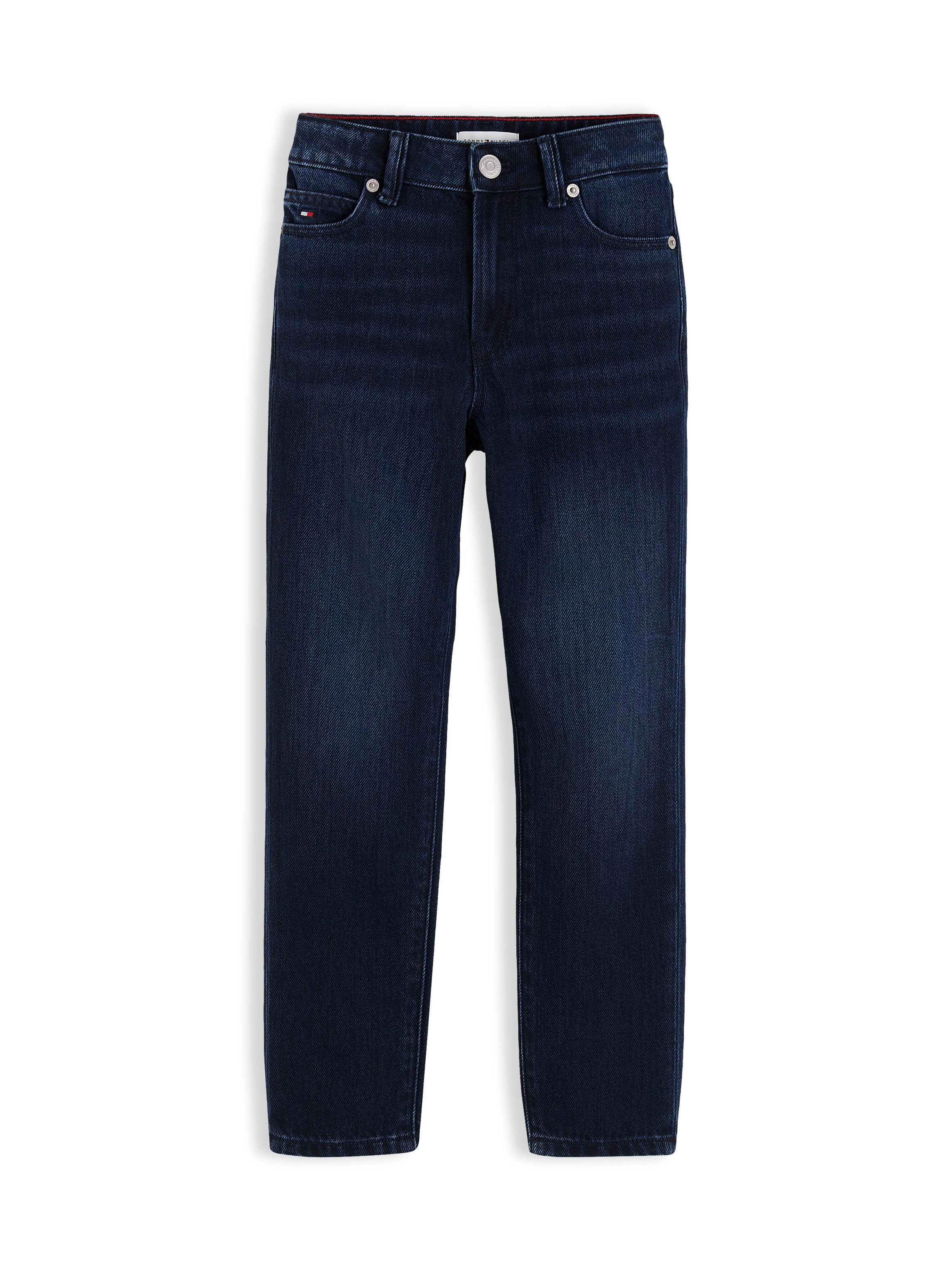 Tommy Hilfiger Straight-Jeans 5-Pocket Form, Straight-Fit, Kinder bis 16 Jahre – Bild 5 von 5