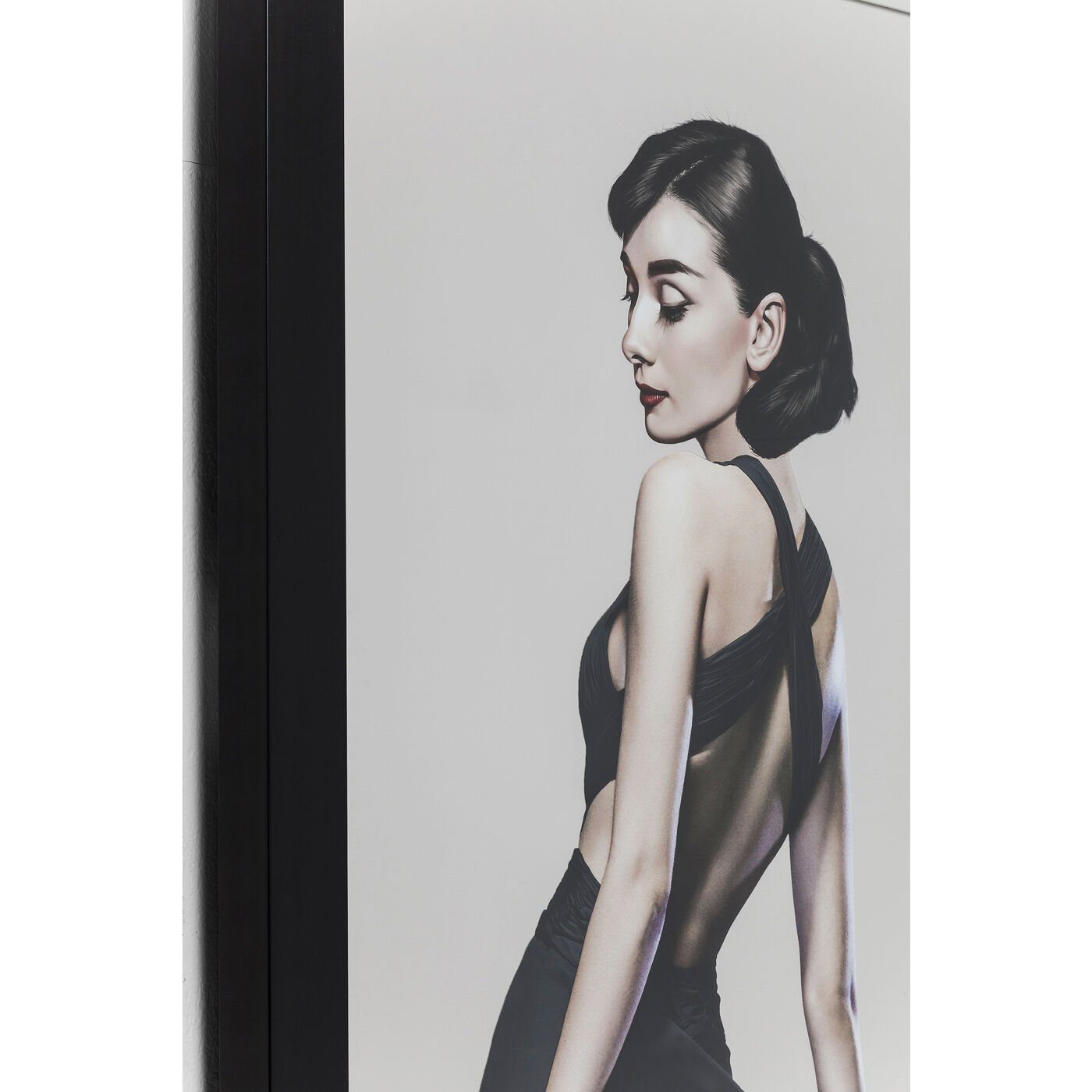 Kare Design Bild Diva, Frau, mit Rahmen