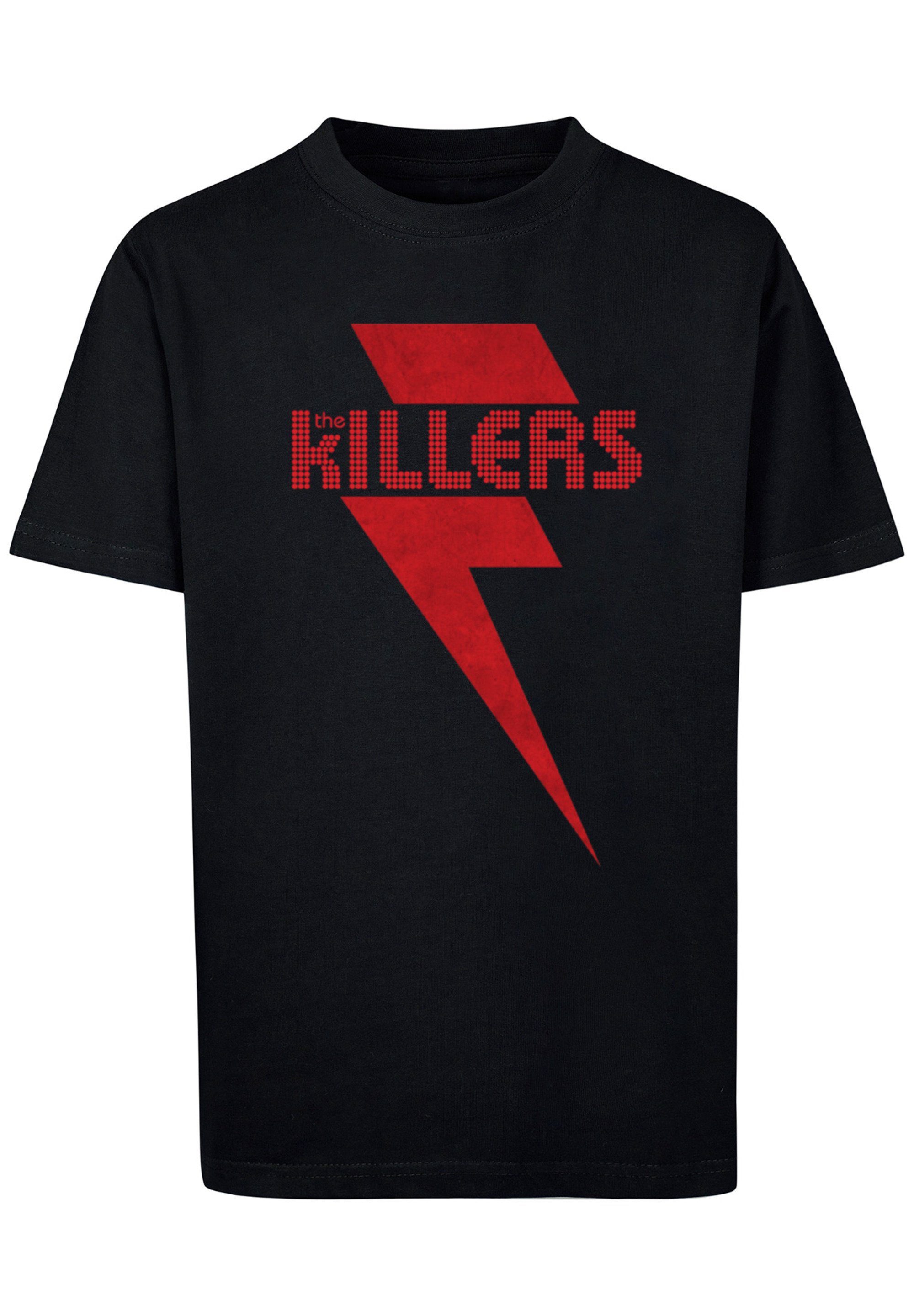 F4NT4STIC T-Shirt The Killers Rock Bolt Print schwarz Band Red
