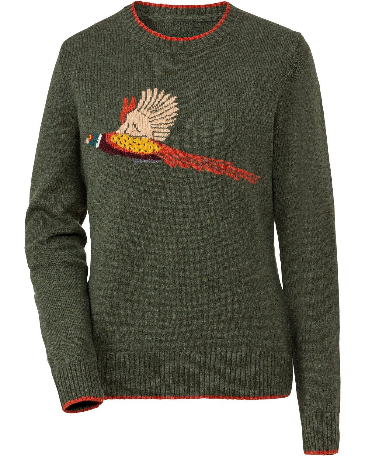 Parforce Tradition Strickpullover Damen Pullover mit Fasanenmotiv