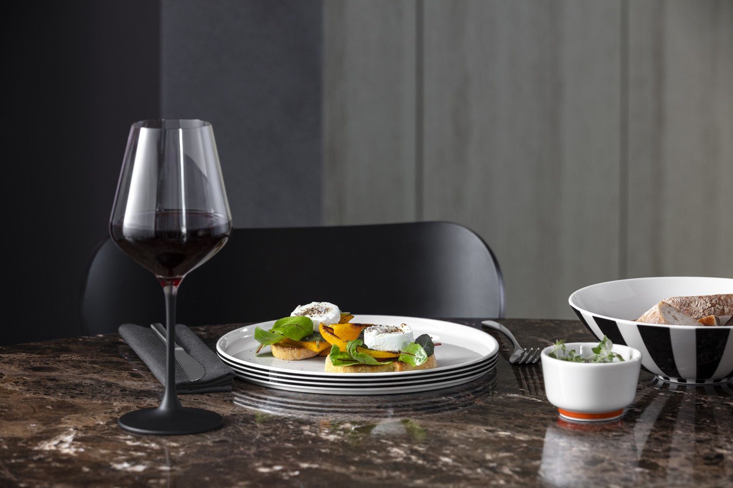 Villeroy & Boch Weinglas Manufacture Rock, Glas, Farbe: klar, Höhe: 23.5cm
