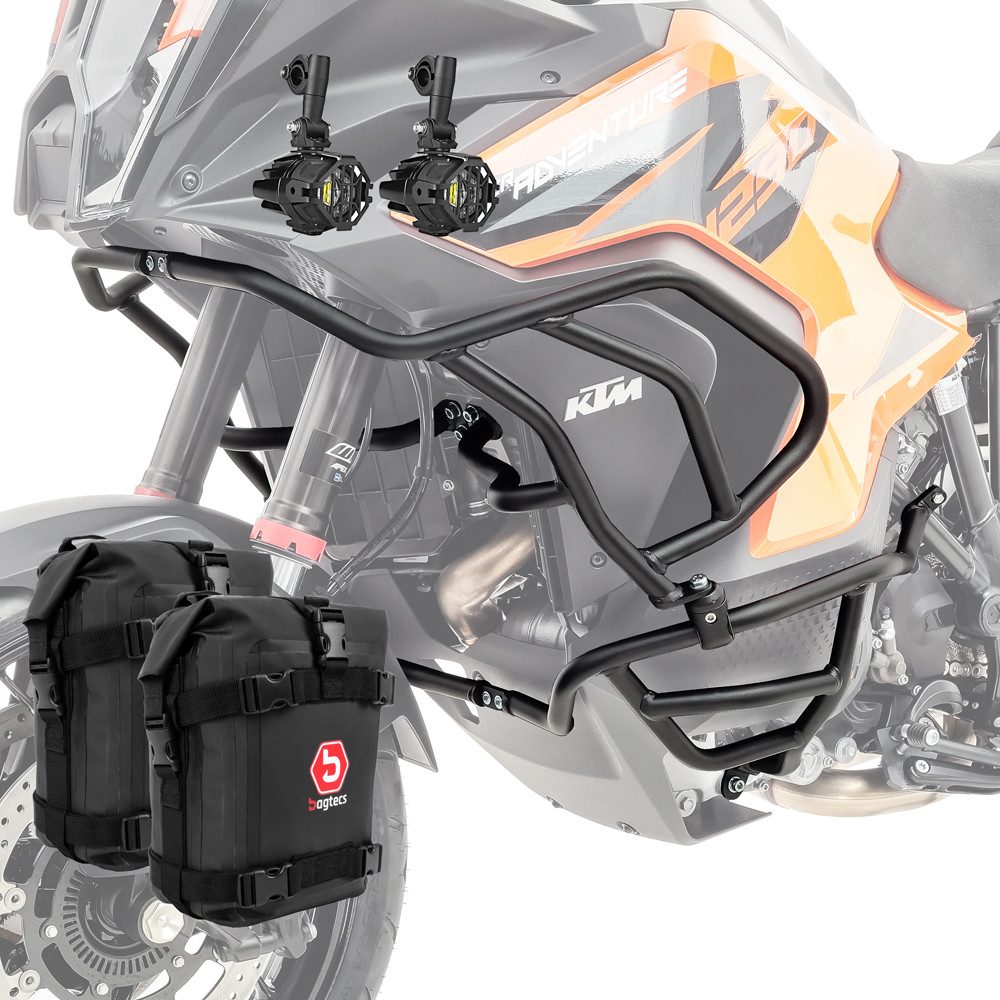 Motoguard Motor-Schutzhülle Set Sturzbügel + Scheinwerfer L2 für KTM 1290 Super Adventure R / S 21
