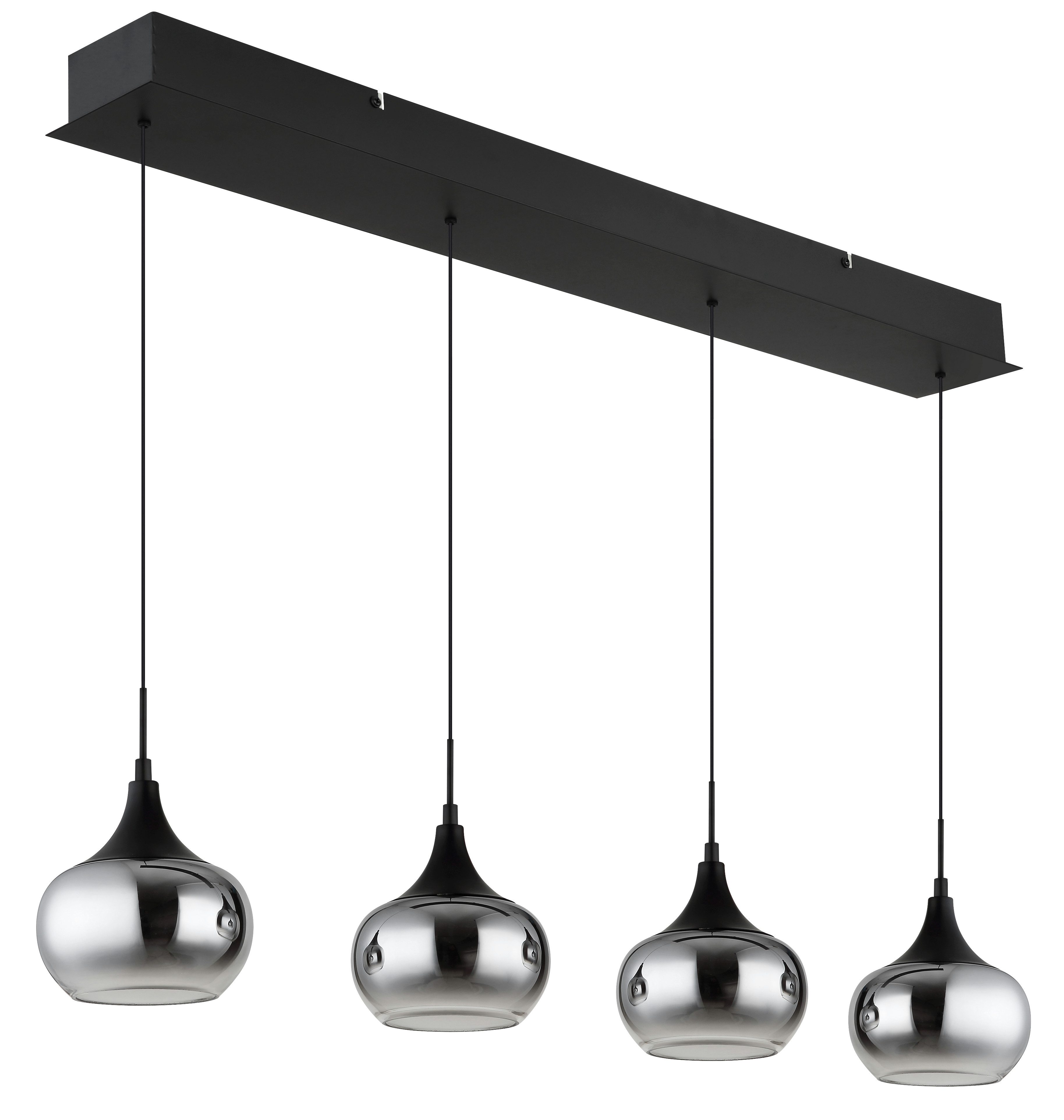 NOWA Hängeleuchte LUI, LED fest integriert, Warmweiß, LED-Hängeleuchte, dimmbar, Soft-Lift, elegant & funktional