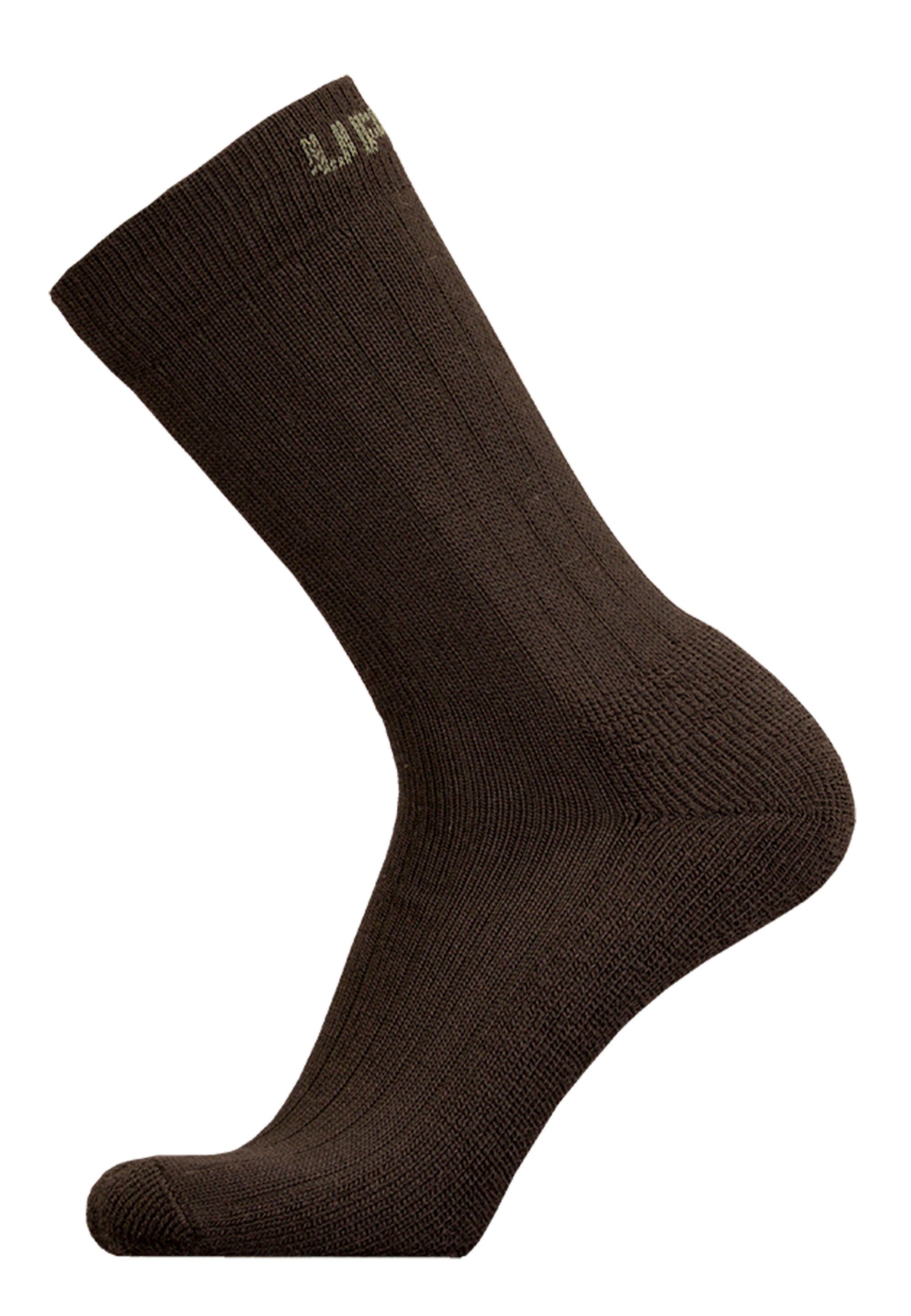 UphillSport Socken KALDO (1-Paar) mit wärmender Merinowolle schwarz