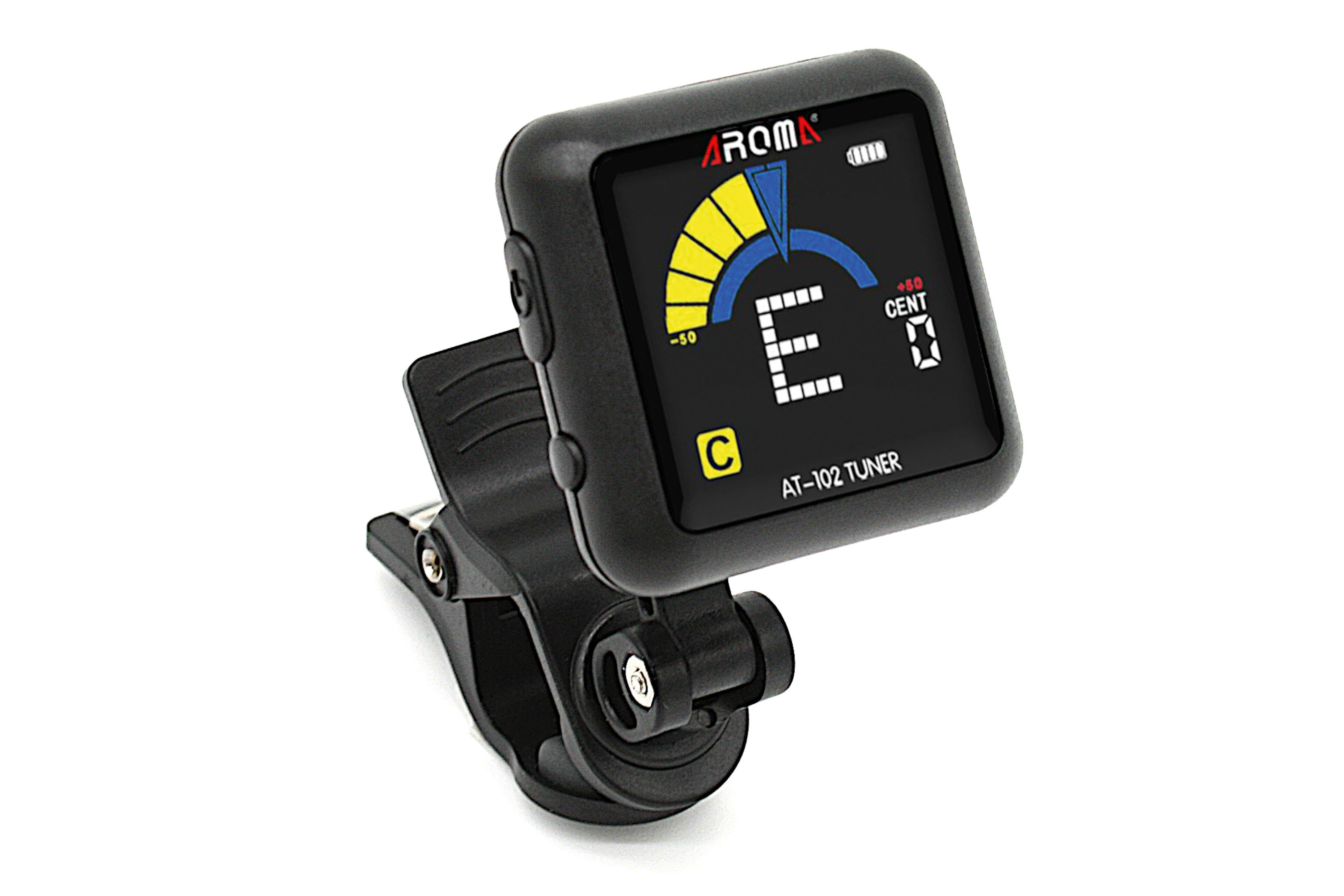 Blockflöte Stimmgerät Clip On Tuner At-102 Digitales Stimmgerät Gitarre Bass