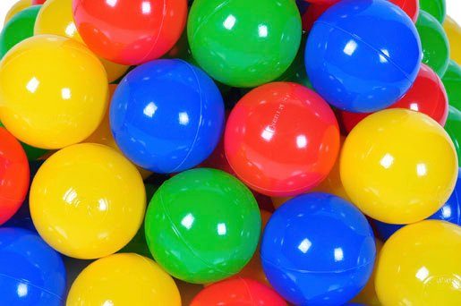 Knorrtoys® Bällebad-Bälle colorful, 300 Stück Stück, 300