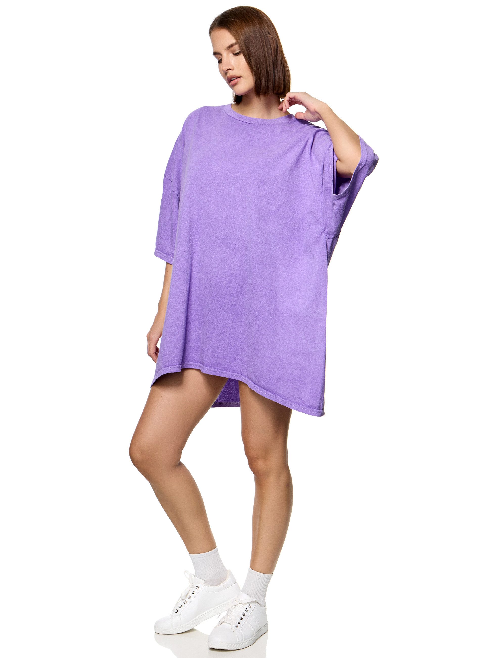 Worldclassca T-Shirt Worldclassca Oversized Print SELF LOVE CLUB T-Shirt lang Tee Sommer Oberteil