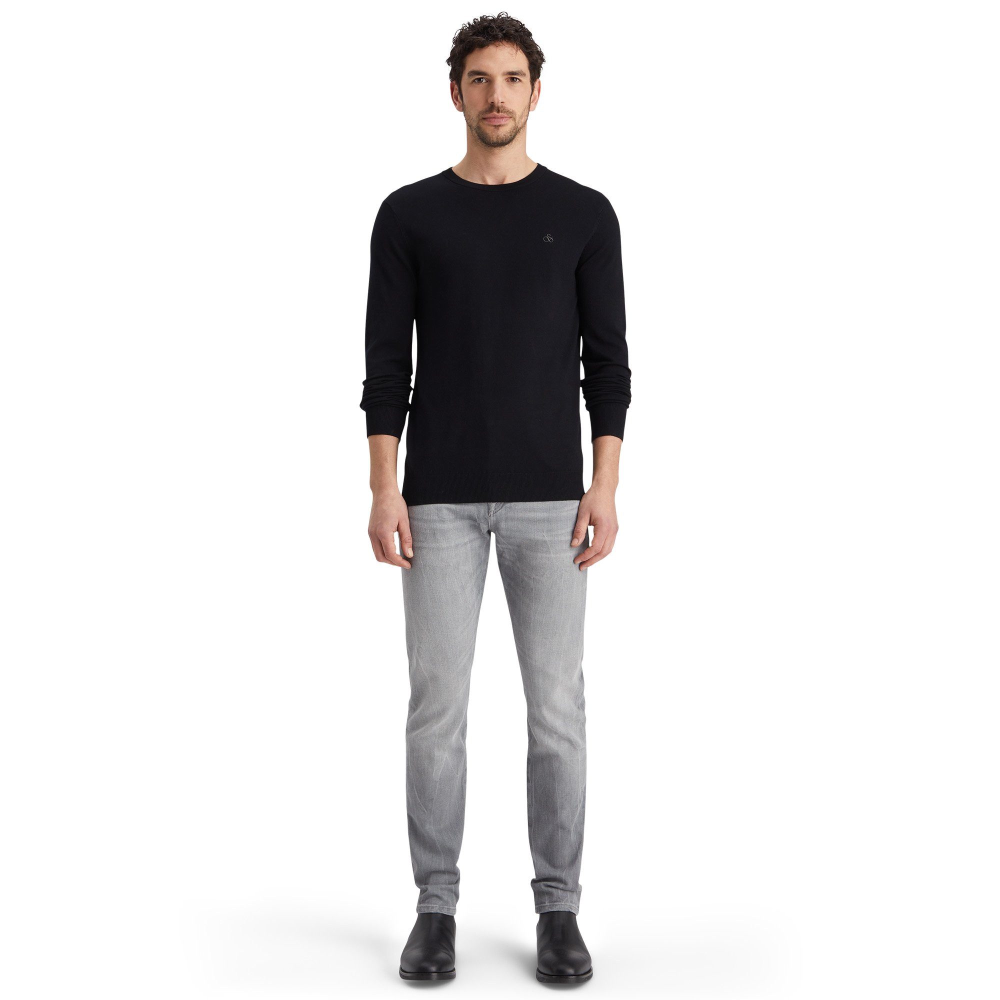 Scotch & Soda Sweatshirt Herren Sweatshirt Viskose Core Viskose Pullover