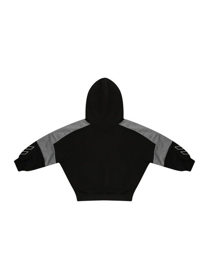 hummel Sweatshirt Boxline (1-tlg) Plain/ohne Details, Kontrastfarbene  Einsätze
