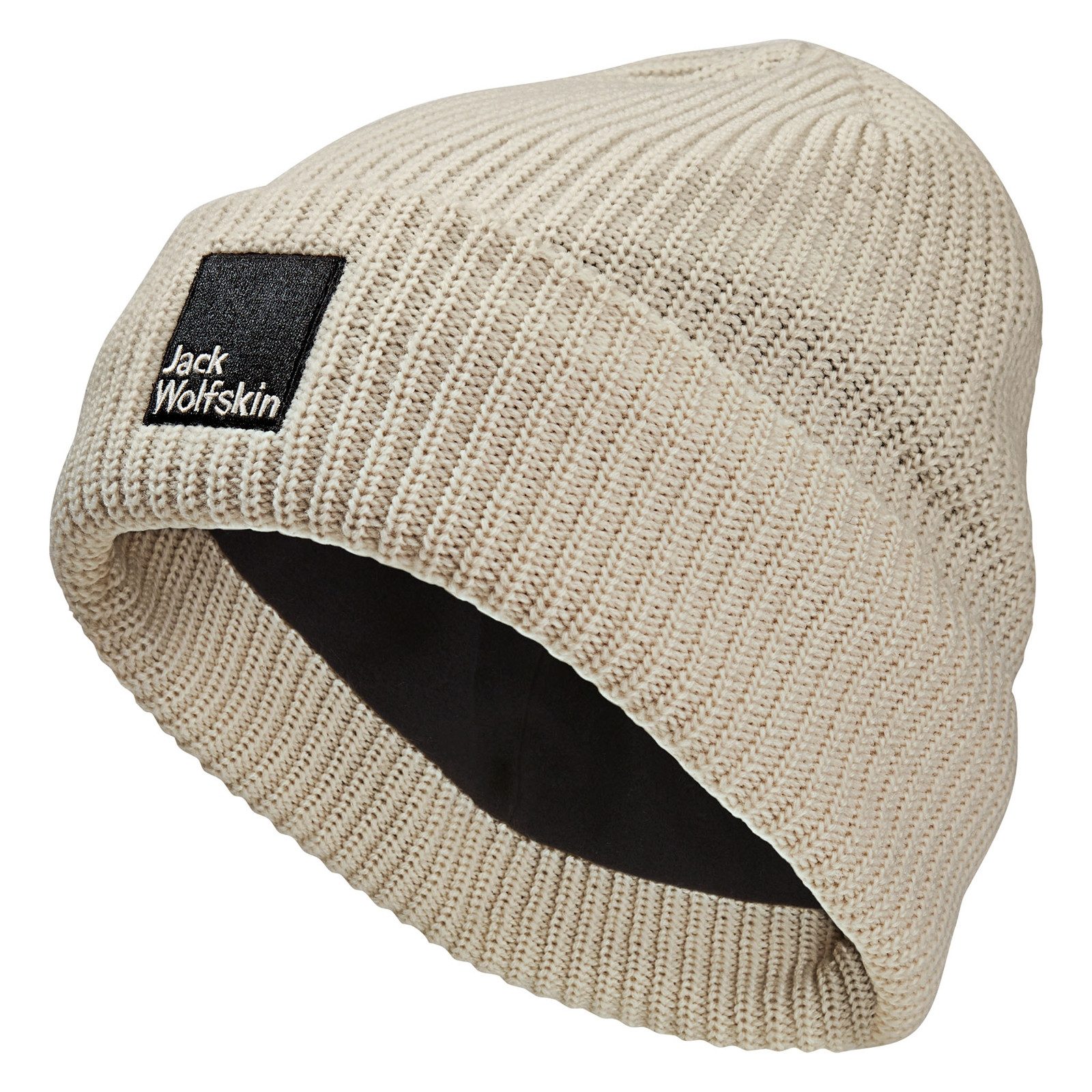 Jack Wolfskin Beanie Pergamon Beanie mit breitem Aufschlag