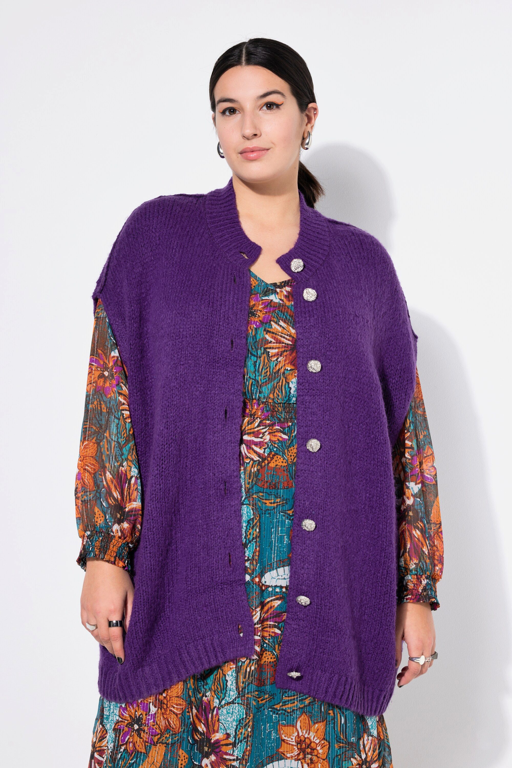 Strickjacke Strickweste oversized extra weich