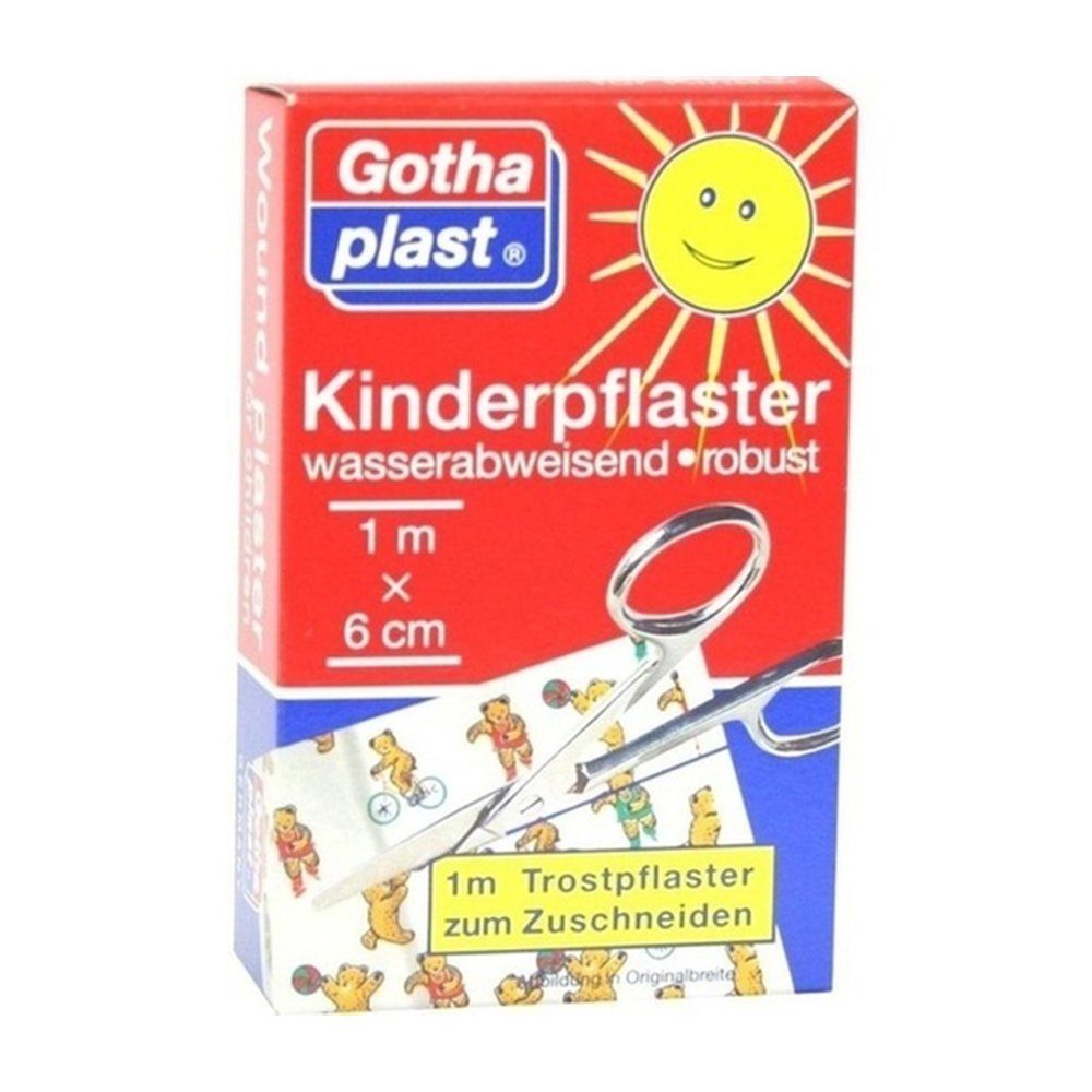 Gothaplast GmbH Pflaster GOTHAPLAST Kinderpflaster 6 cmx1 m, 1 St (1 St)