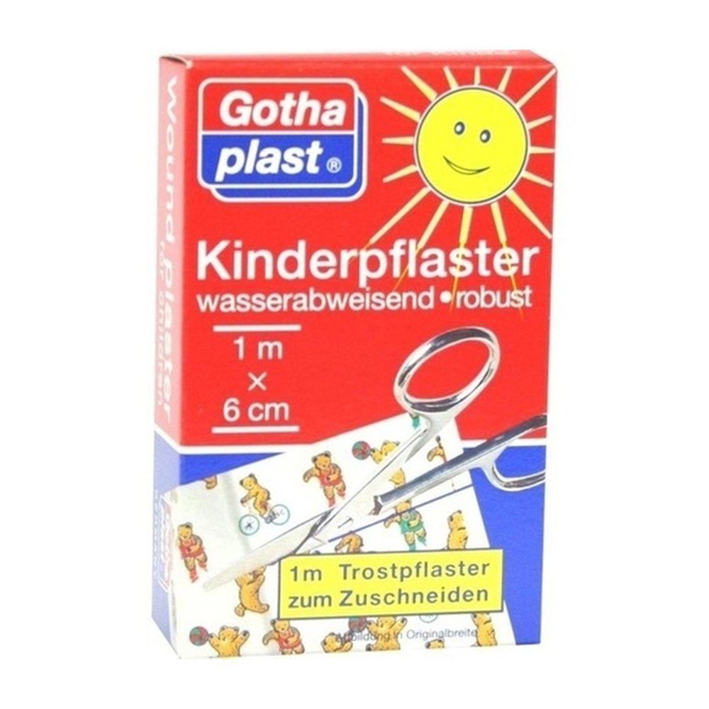 Gothaplast GmbH Wundpflaster GOTHAPLAST Kinderpflaster 6 cmx1 m, 1 St (1 St)