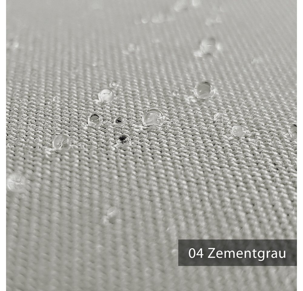 Thumbnail - novely® Stoff ARAGON WASSERABWEISEND UV+ Outdoor-Stoff in Baumwoll-Optik, UV-Beständig, Schmutzabweisend, Robust, Meterw...