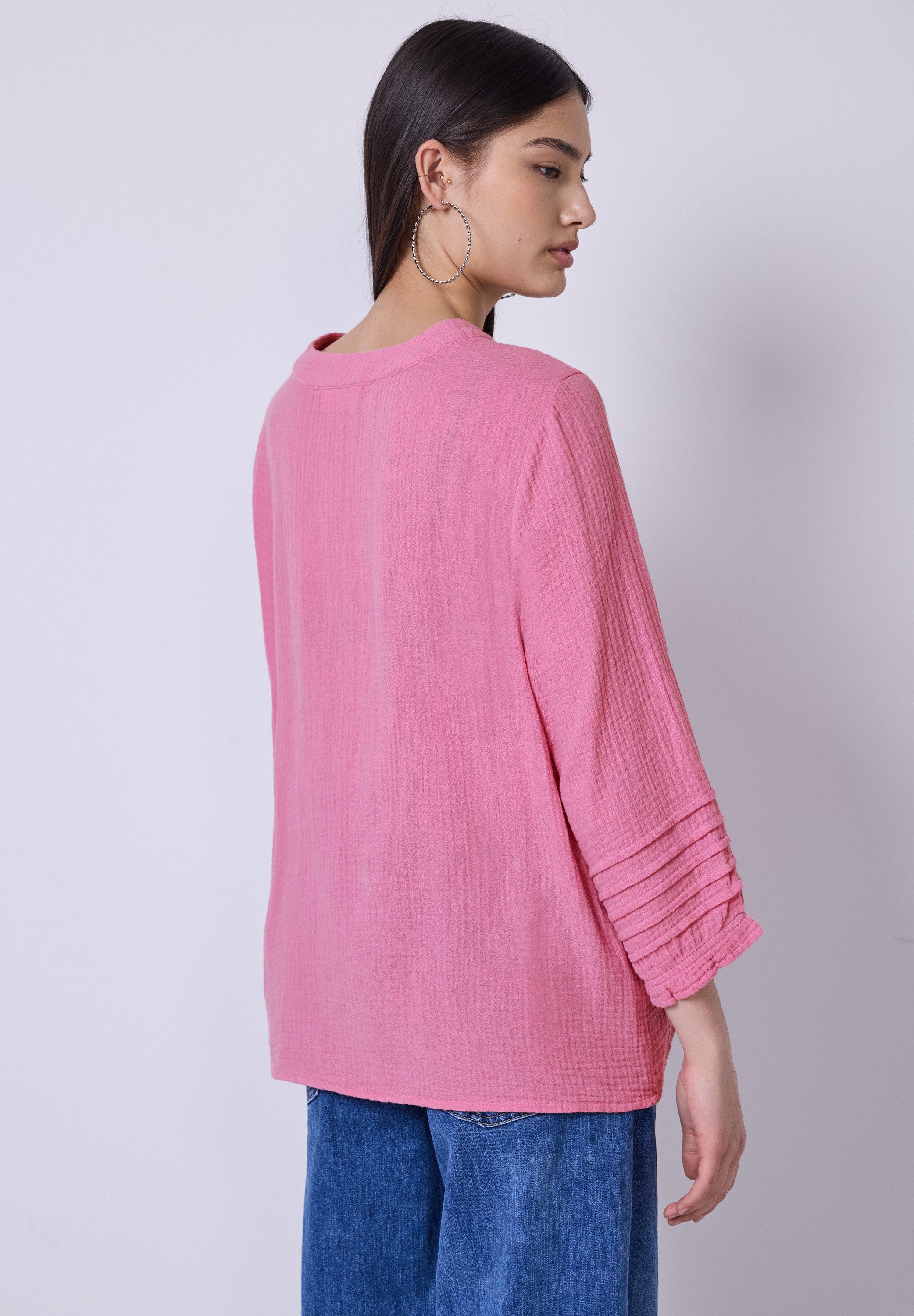 STREET ONE STUDIO Shirtbluse mit 3/4 günstig online kaufen