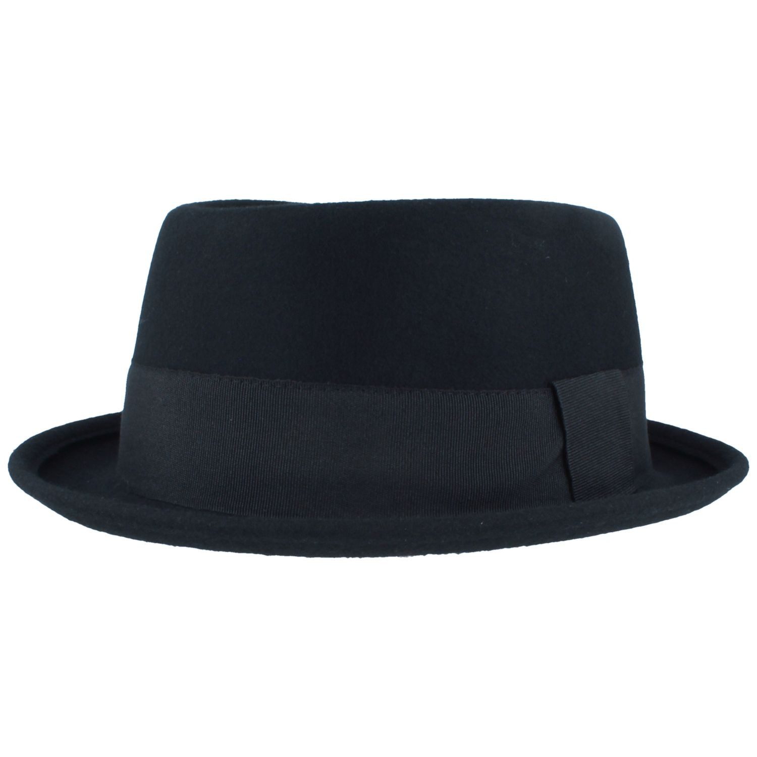 Bowler Zylinderhut Für Magier & Bühne – Pork Pie Hut – Verstellbar 56-60 Cm – Perfekt Für Karneval, Cosplay & Partys