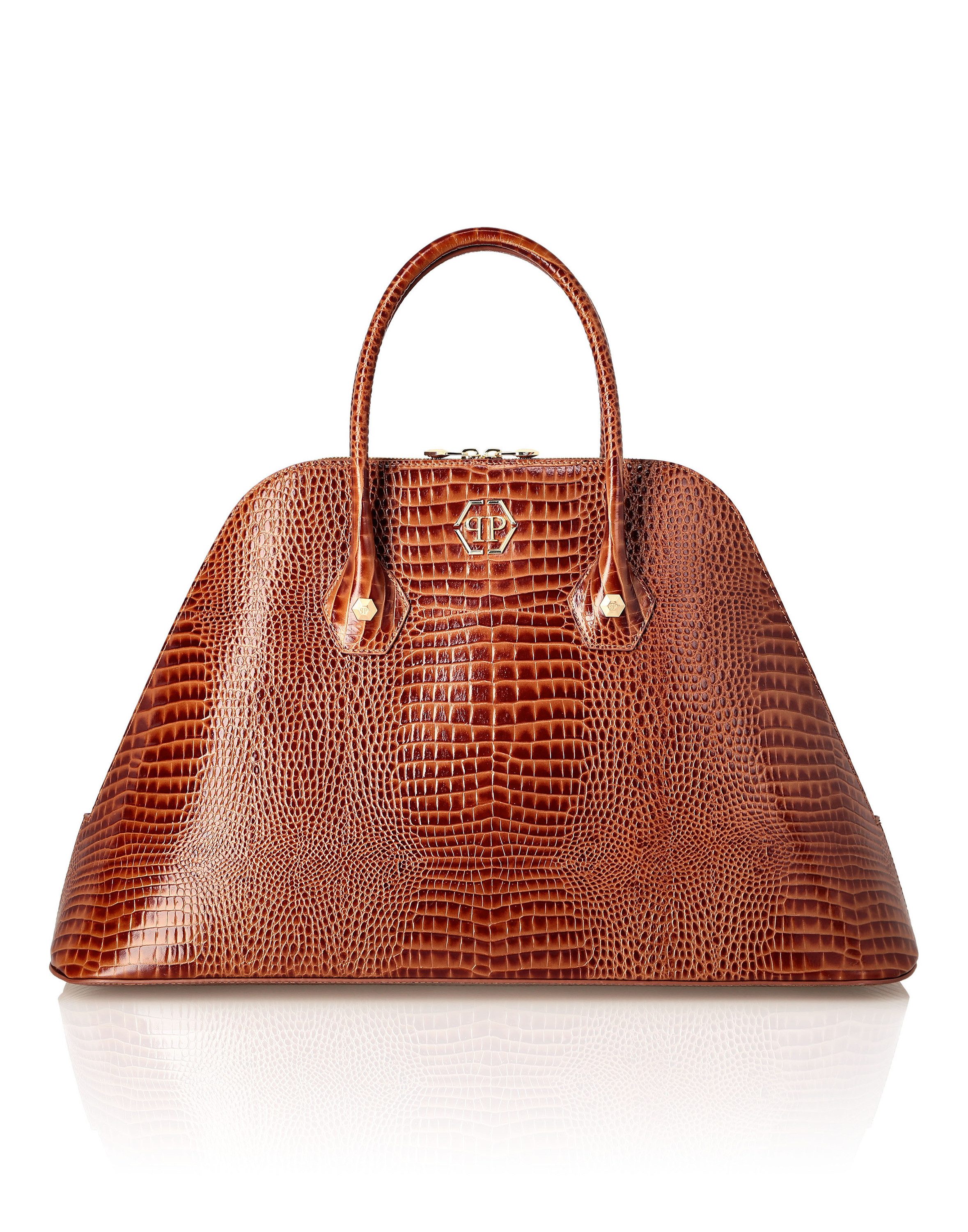 PHILIPP PLEIN Schultertasche Cocco Crocco Print