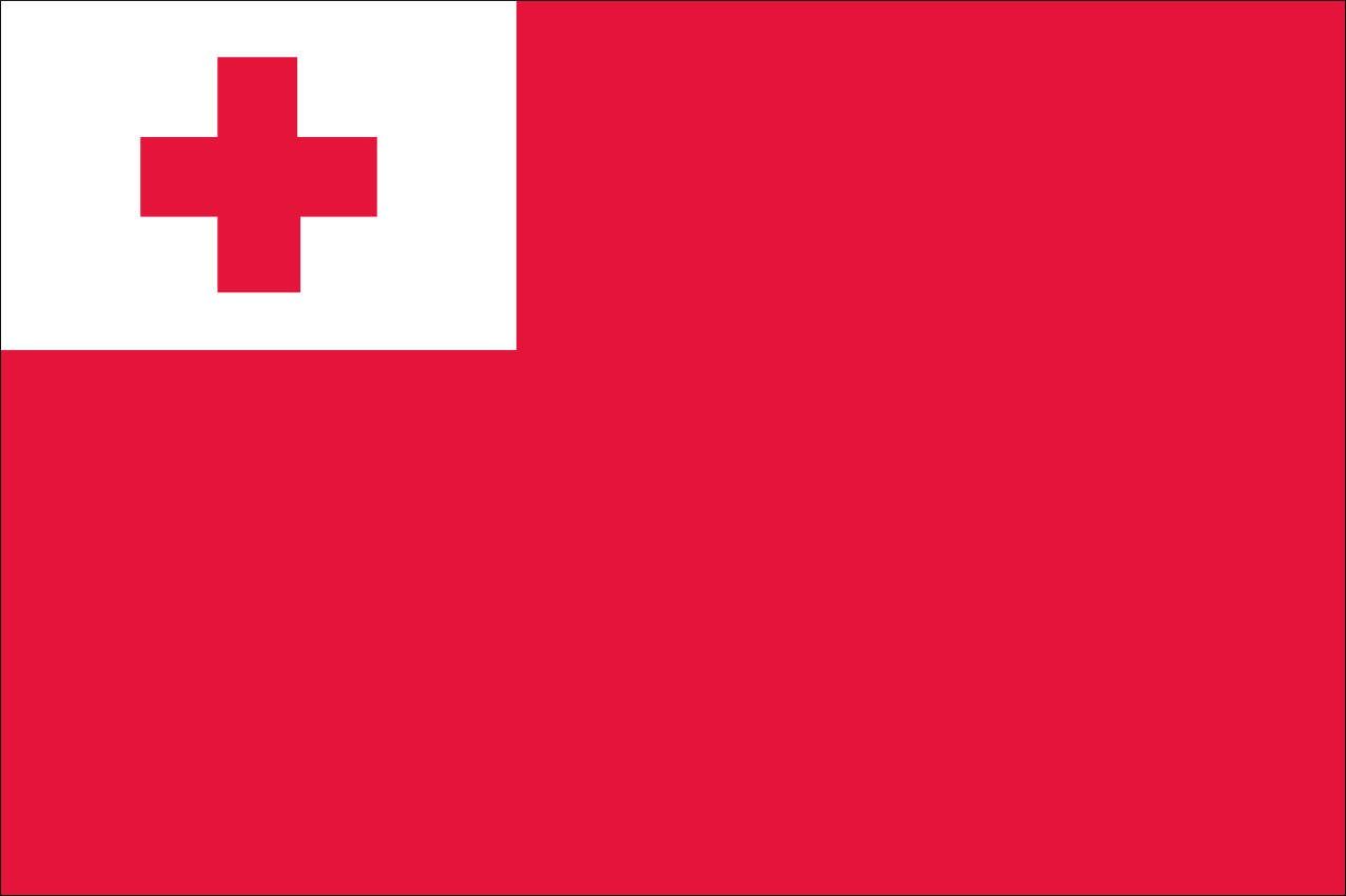 flaggenmeer Flagge Flagge Tonga 110 g/m² Querformat