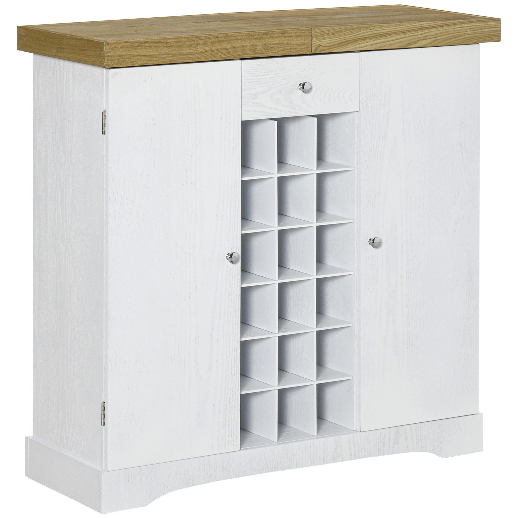 HOMCOM Weinregal, Set 1-tlg., Breite 140 cm. Reduzierter Preis € 149,90. Unverbindliche Preisempfehlung € 223,90