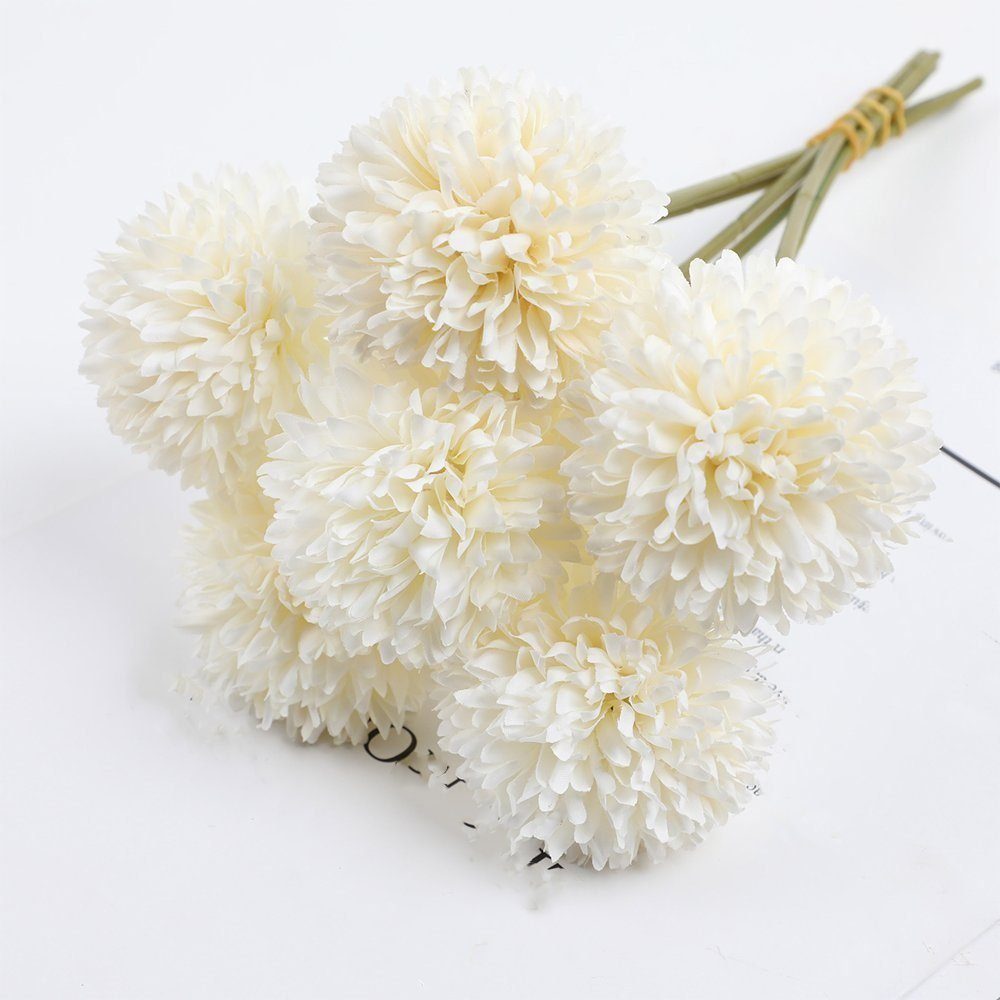 Künstliche LENBEST, Requisiten Kunstblumenstrauß Kunstblumenstrauß Weiß Fotografie Blumen, Hochzeitsdekorationen