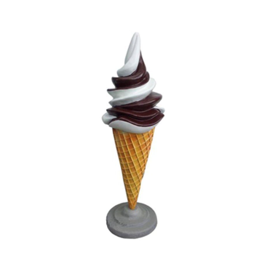 JVmoebel Skulptur Ice Cream Eisdiele Skulptur Dekoration Figuren Aufsteller 130cm Neu Gastronomie