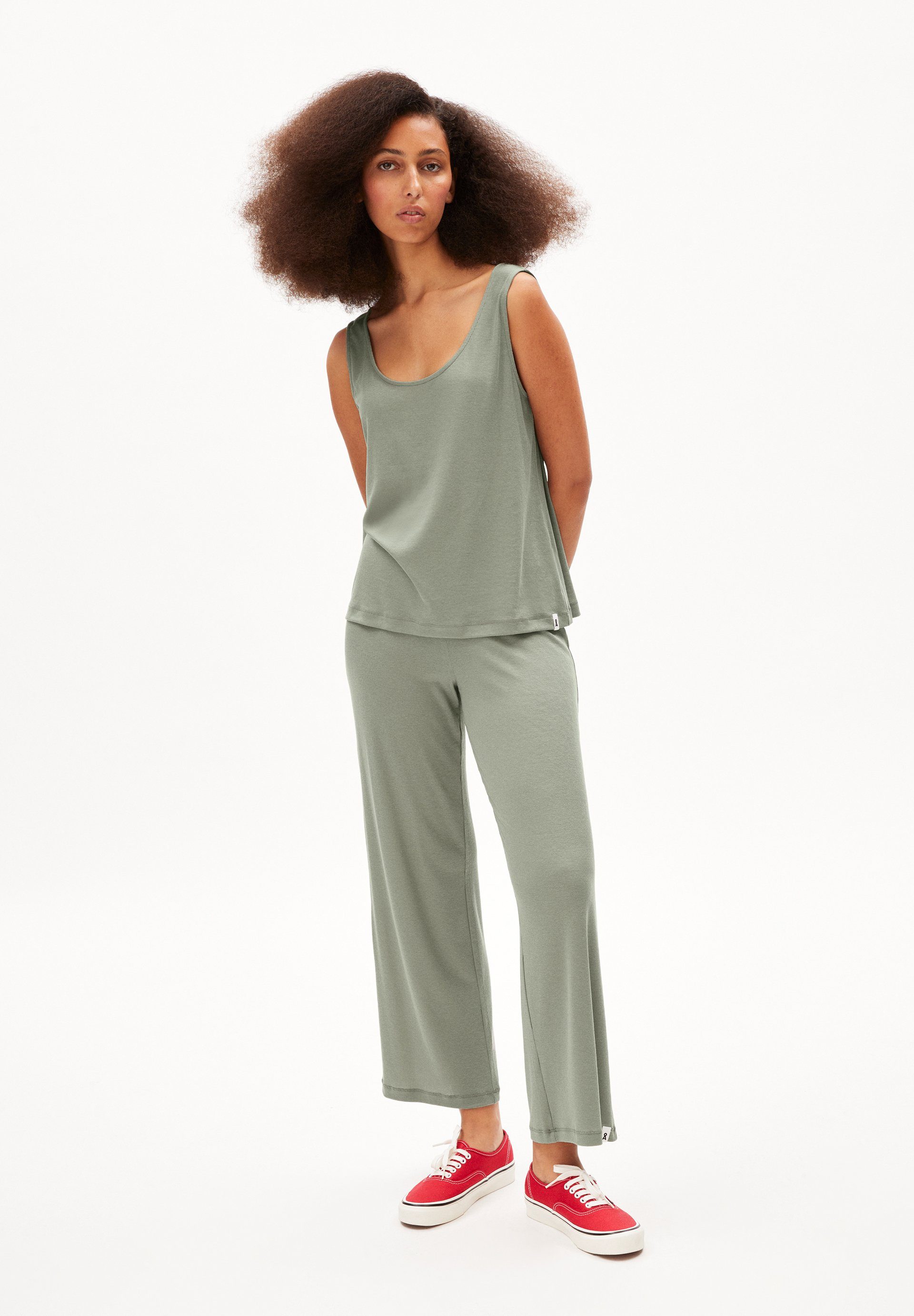 Armedangels Shirttop MINAAMI Damen (1-tlg) empty