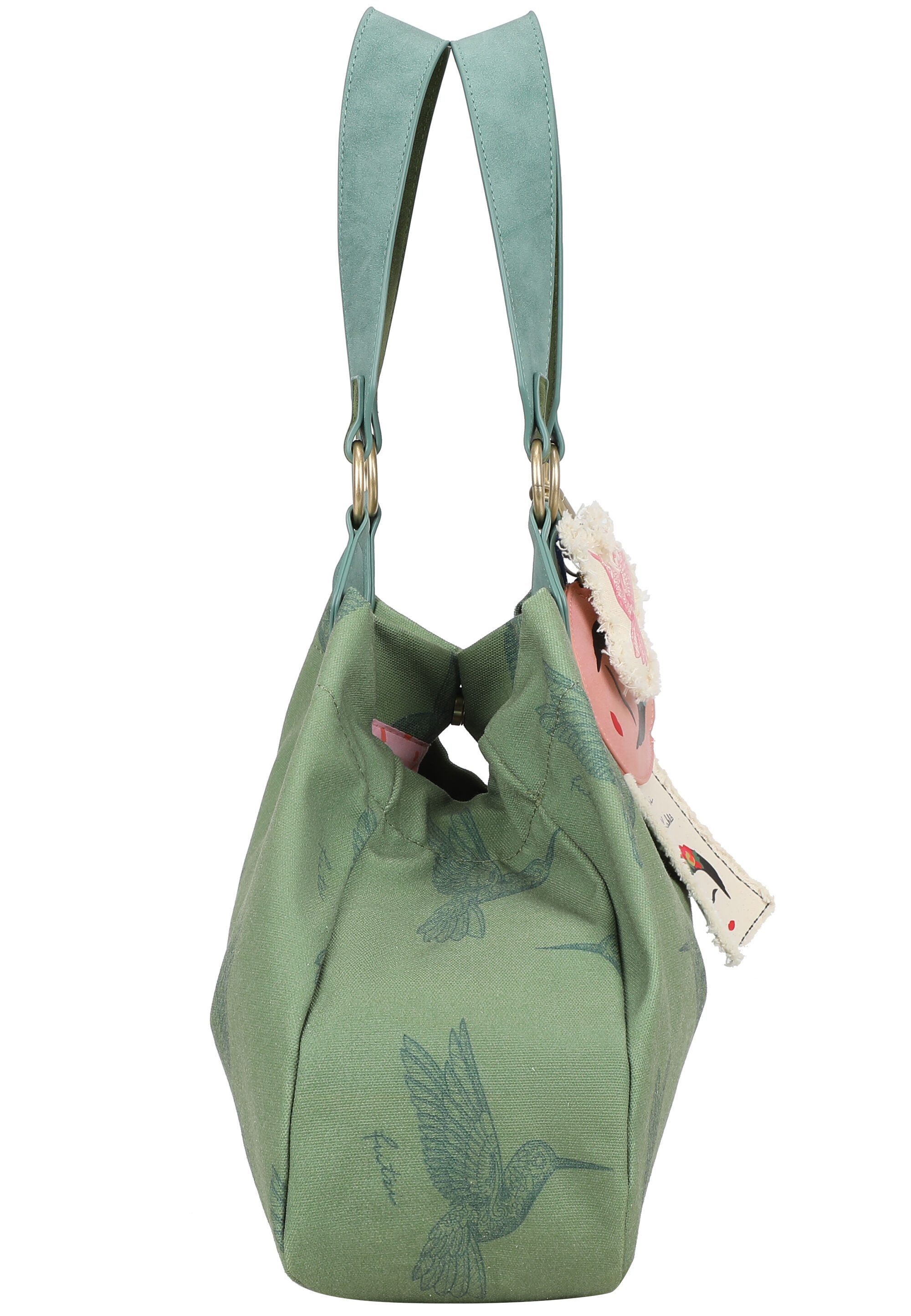 Fritzi aus Preußen Shopper Fritzi x Frida Kahlo, mit Kolibri-Print – Bild 5 von 5