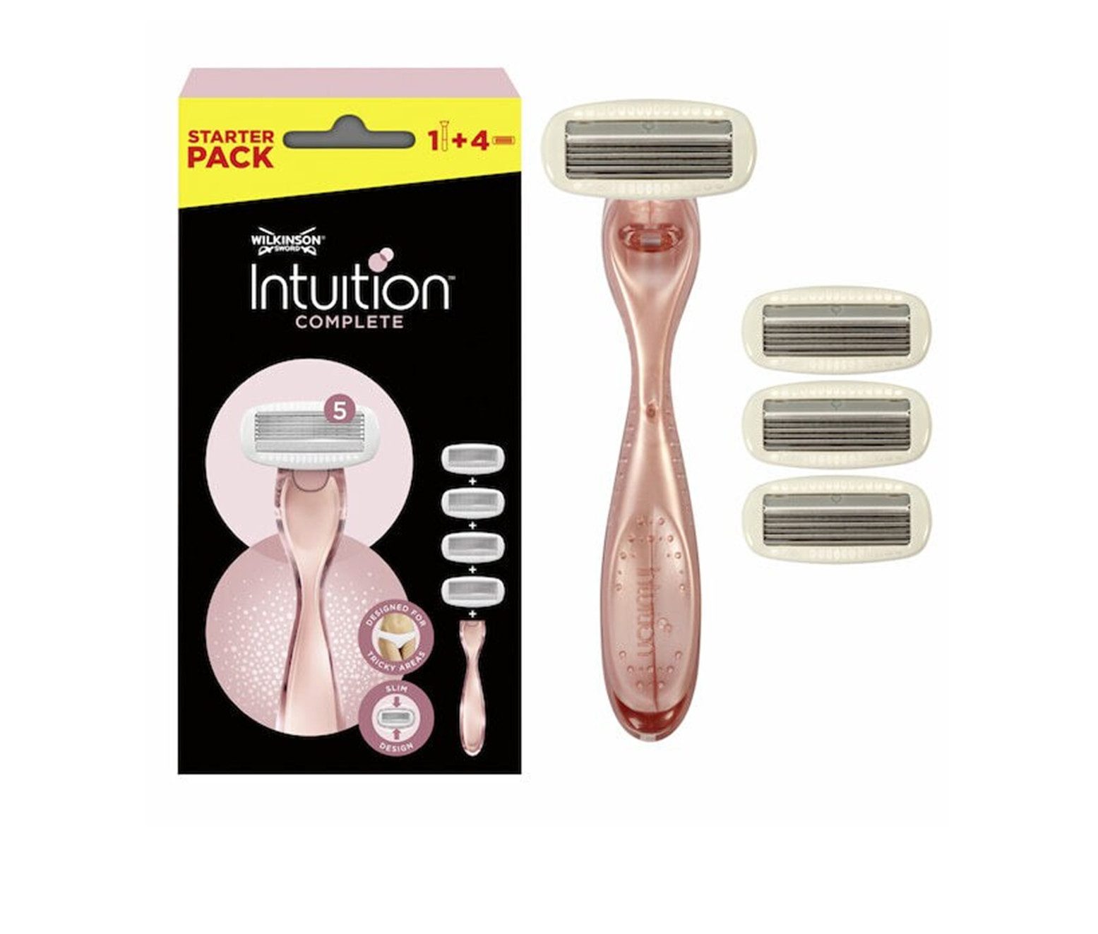Wilkinson Rasierklingen Intuition complete, 5-tlg.