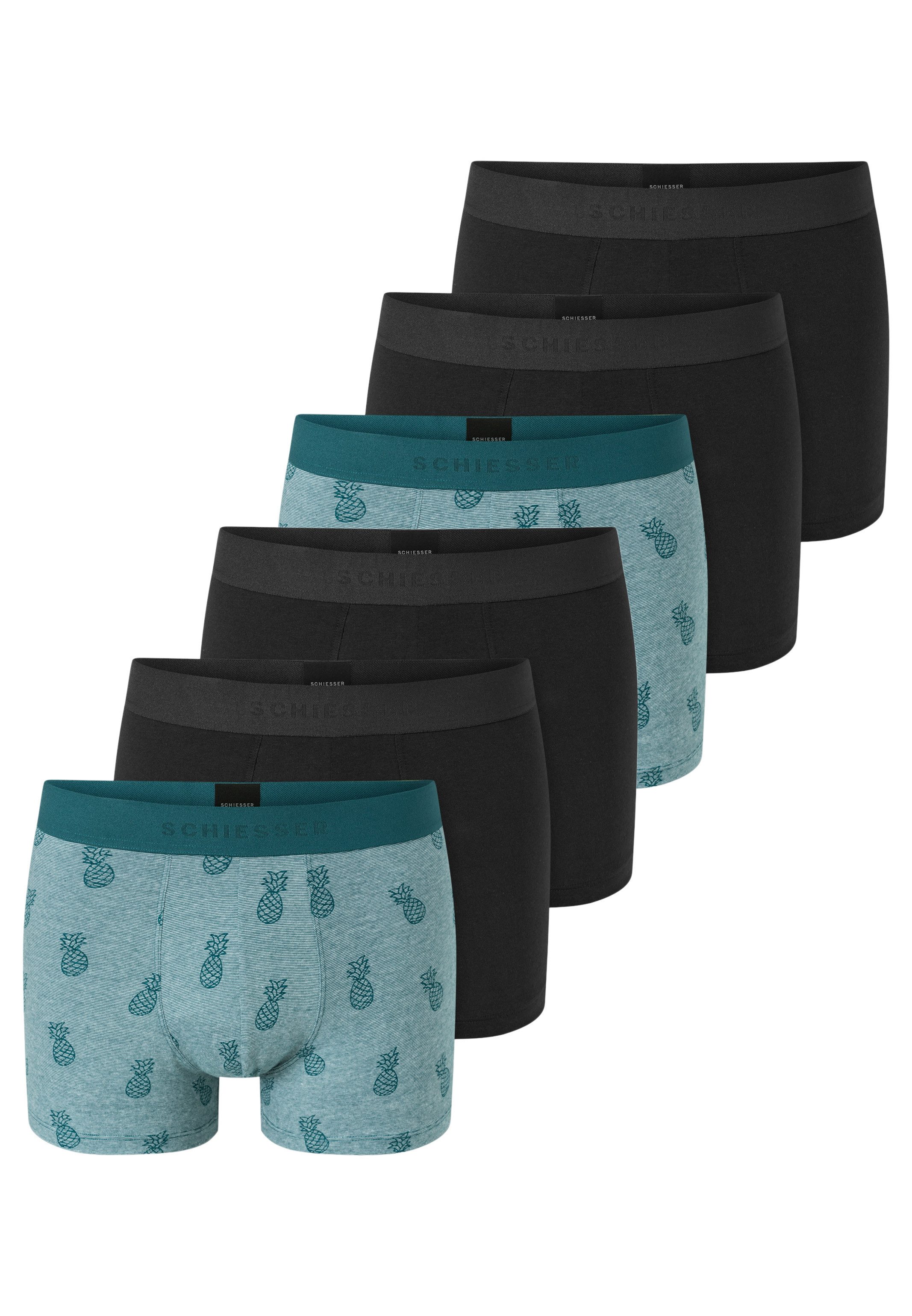 Retro Boxer 6er Pack 95/5 Organic Cotton