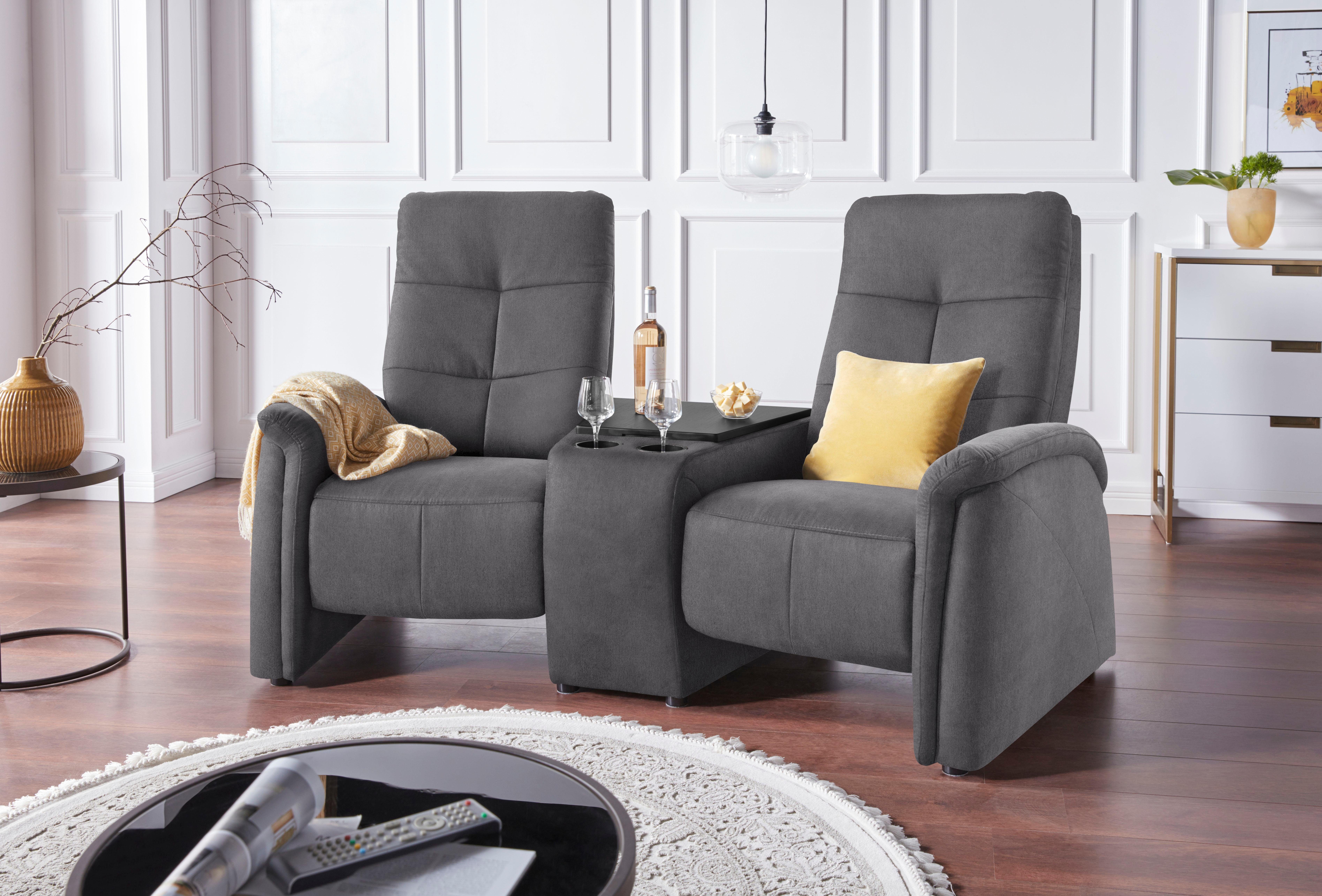 exxpo - sofa fashion 2-Sitzer "Tivoli, Kinosofa mit Relaxfunktion, mit Abla günstig online kaufen