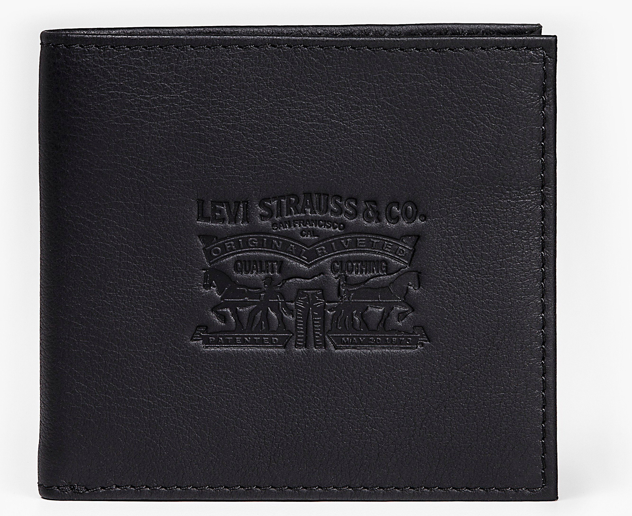 Levi's® Geldbörse VINTAGE TWO HORSE BIFOLD COIN WALLET, aus Vollnarbenleder günstig online kaufen