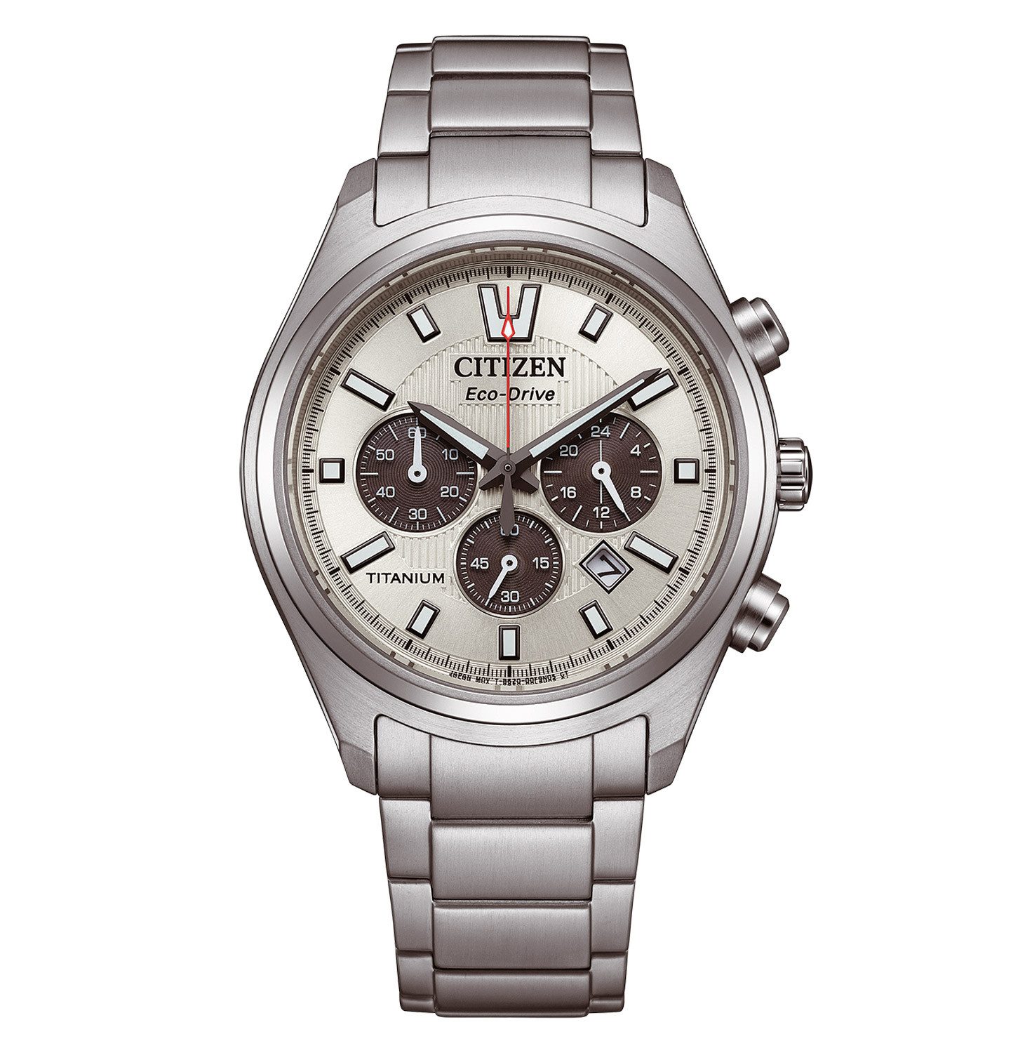 Citizen Eco-Drive Solar Titan/Silberfarben