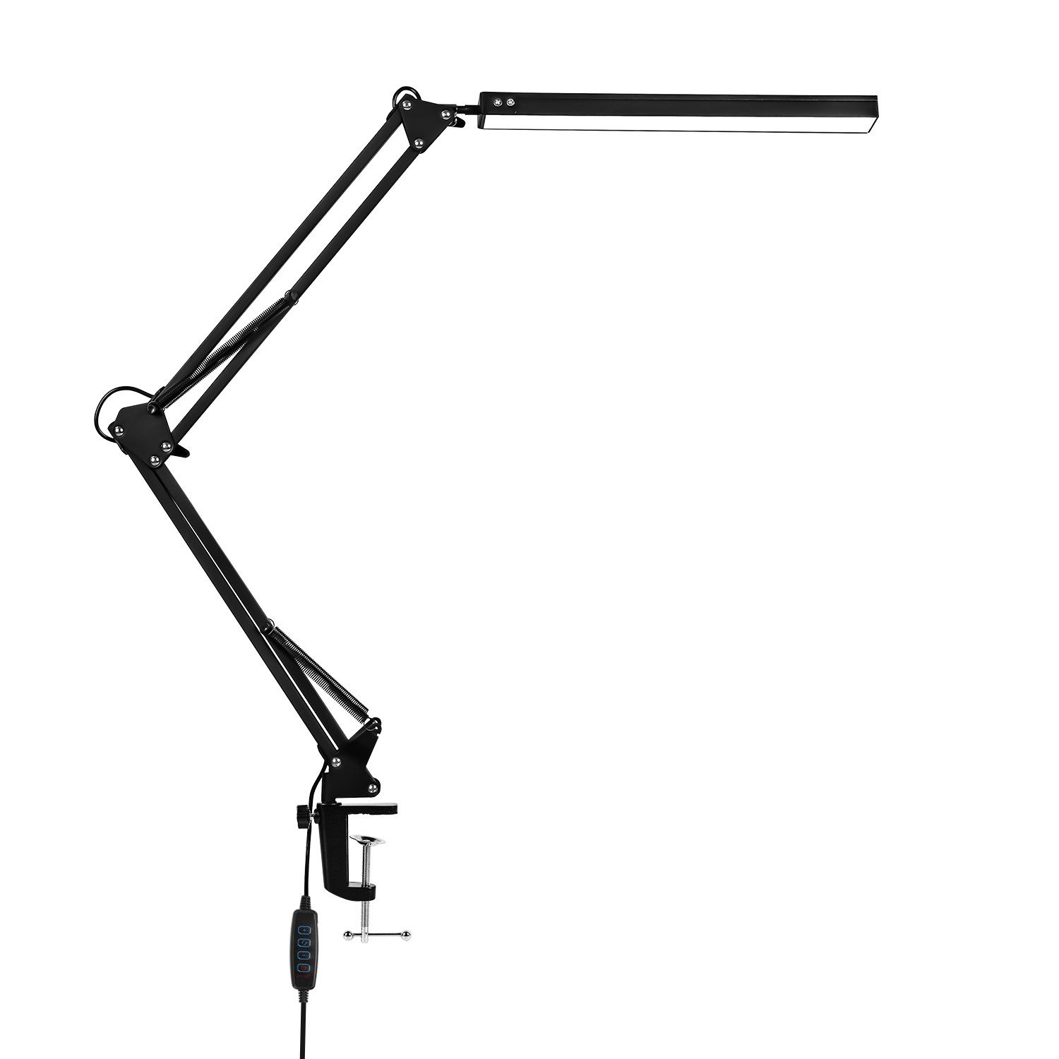 Clanmacy LED Schreibtischlampe LED Schreibtischlampe Tischlampe Büroleuchte günstig online kaufen