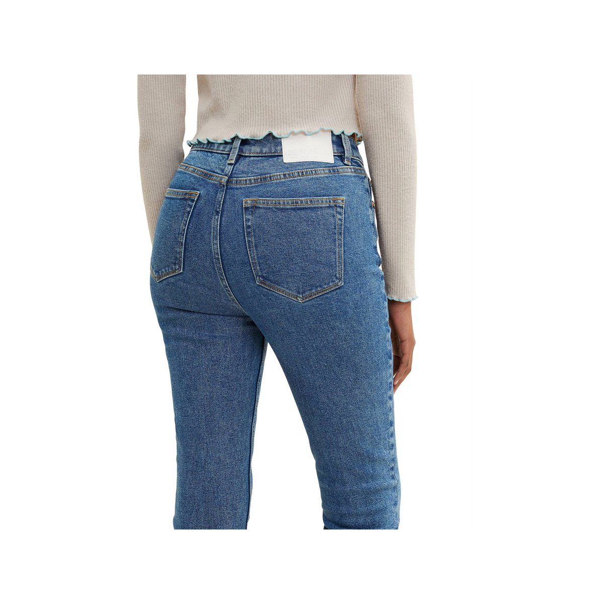 5-Pocket-Jeans beige TOM (1-tlg) TAILOR