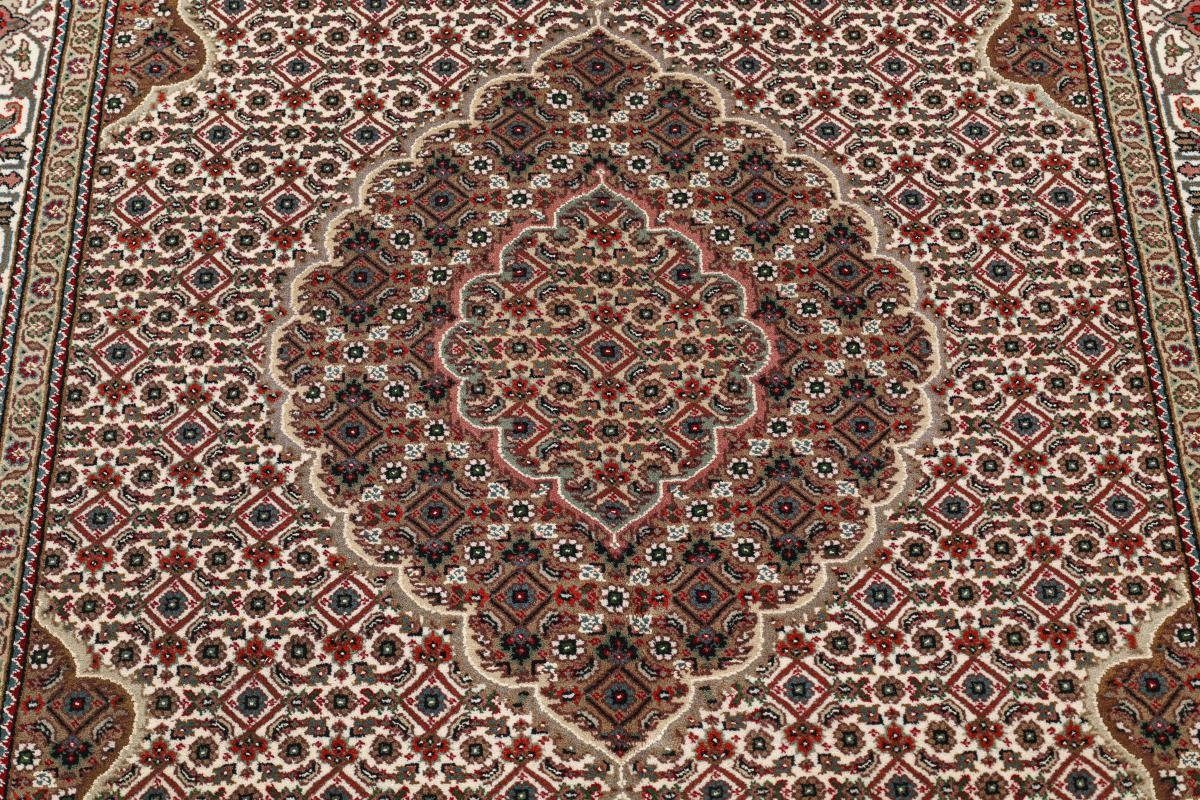 Orientteppich Täbriz Mahi Nain 12 Handgeknüpfter Orientteppich, rechteckig, 126x185 mm Trading, Höhe