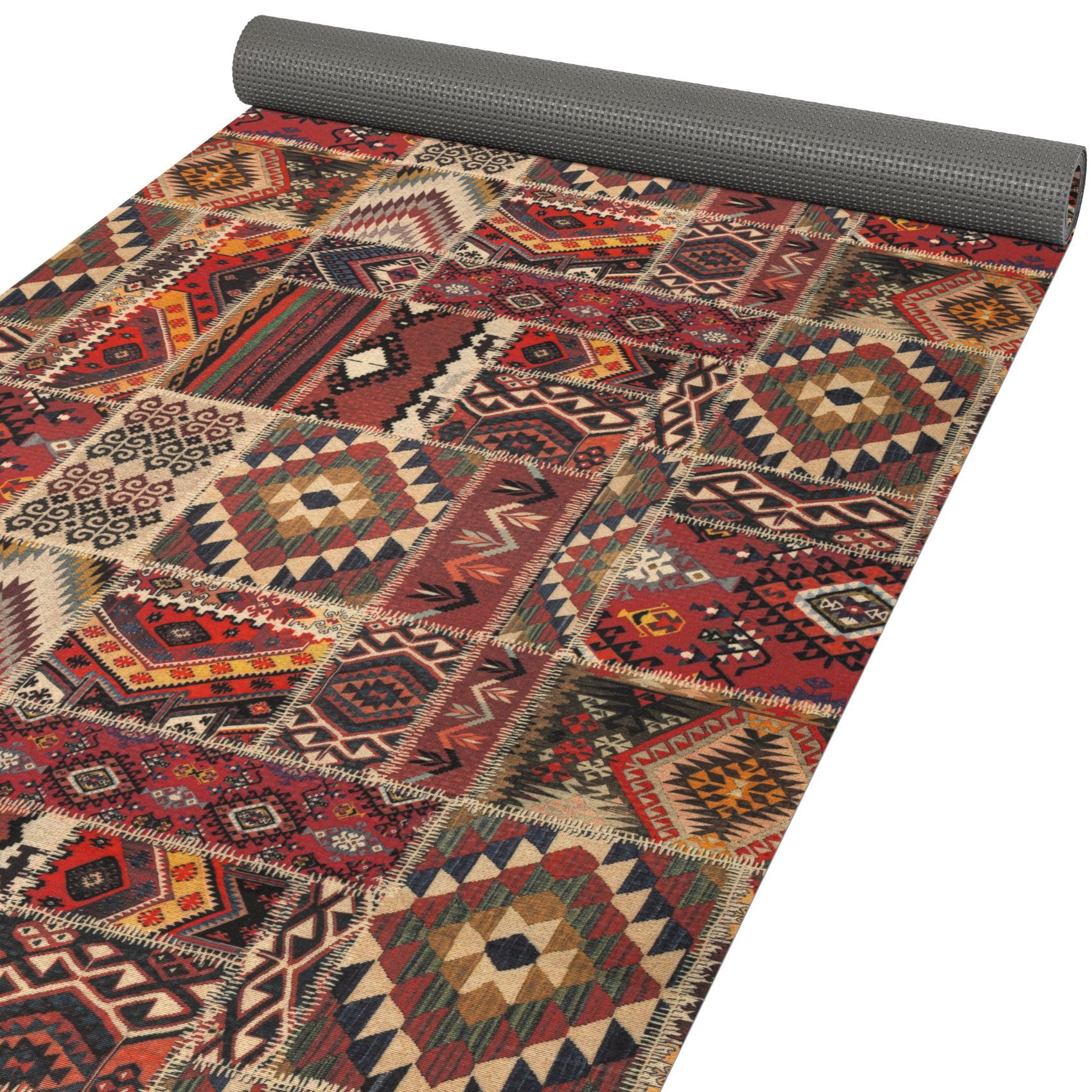 ANRO Küchenläufer RANNA Hochwertig Küchenteppich Teppich Textil, Eckig, Bod günstig online kaufen