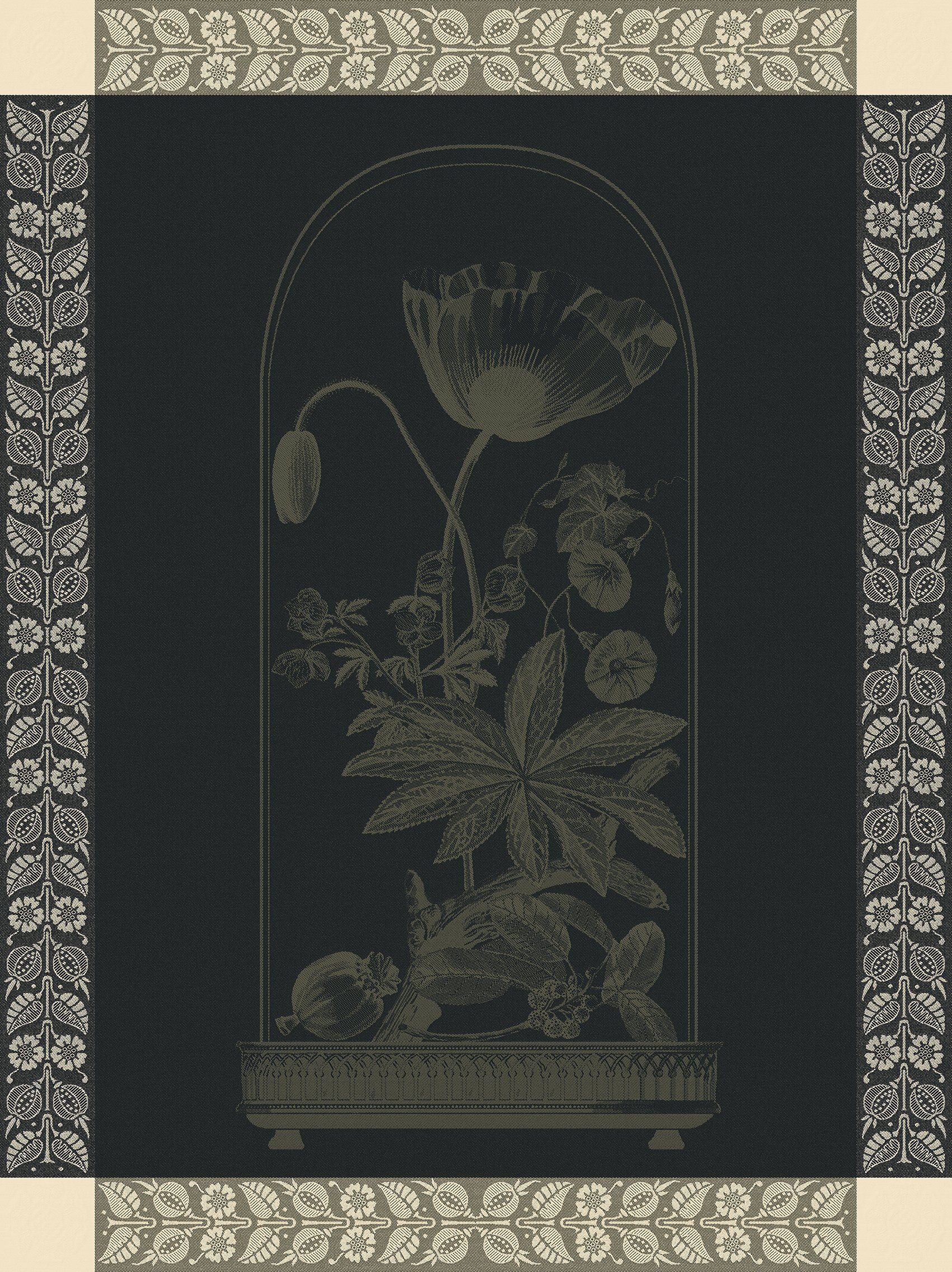 Le Jacquard Francais Geschirrtuch Geschirrtuch Curiosites Florales Empire 60x80 cm, (1-tlg., 1 x Geschirrtuch), jacquard-gewebt