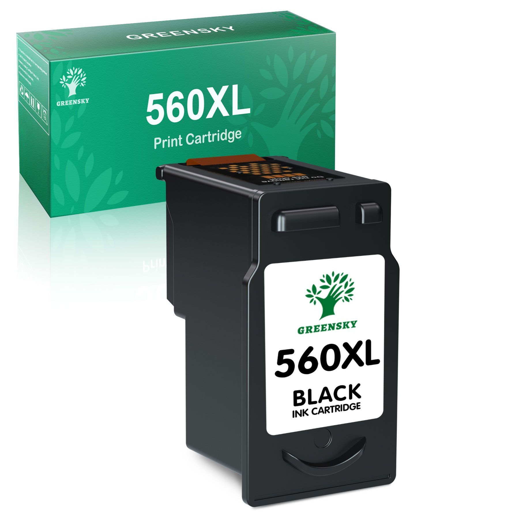 Greensky 1/2er PG-560 CL-561 XL Ersatz für CANON 560 561 XL Tintenpatrone (Kompatible für Pixma TS5350 TS7450 TS5351 TS5352 TS5353 TS7451 Drucker)