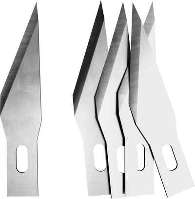 Fiskars Messerklinge, für Finger-Bastelmesser, 5 Stück