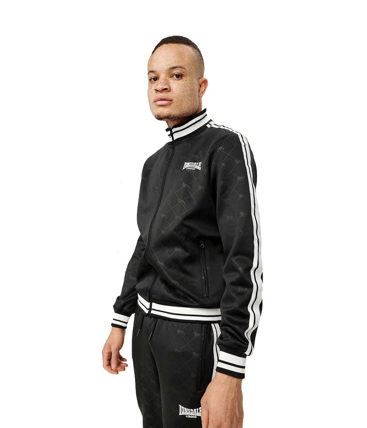 Lonsdale Trainingsanzug Ashwell (Set, 2-tlg., Anzug), bestehend aus Hose und Jacke