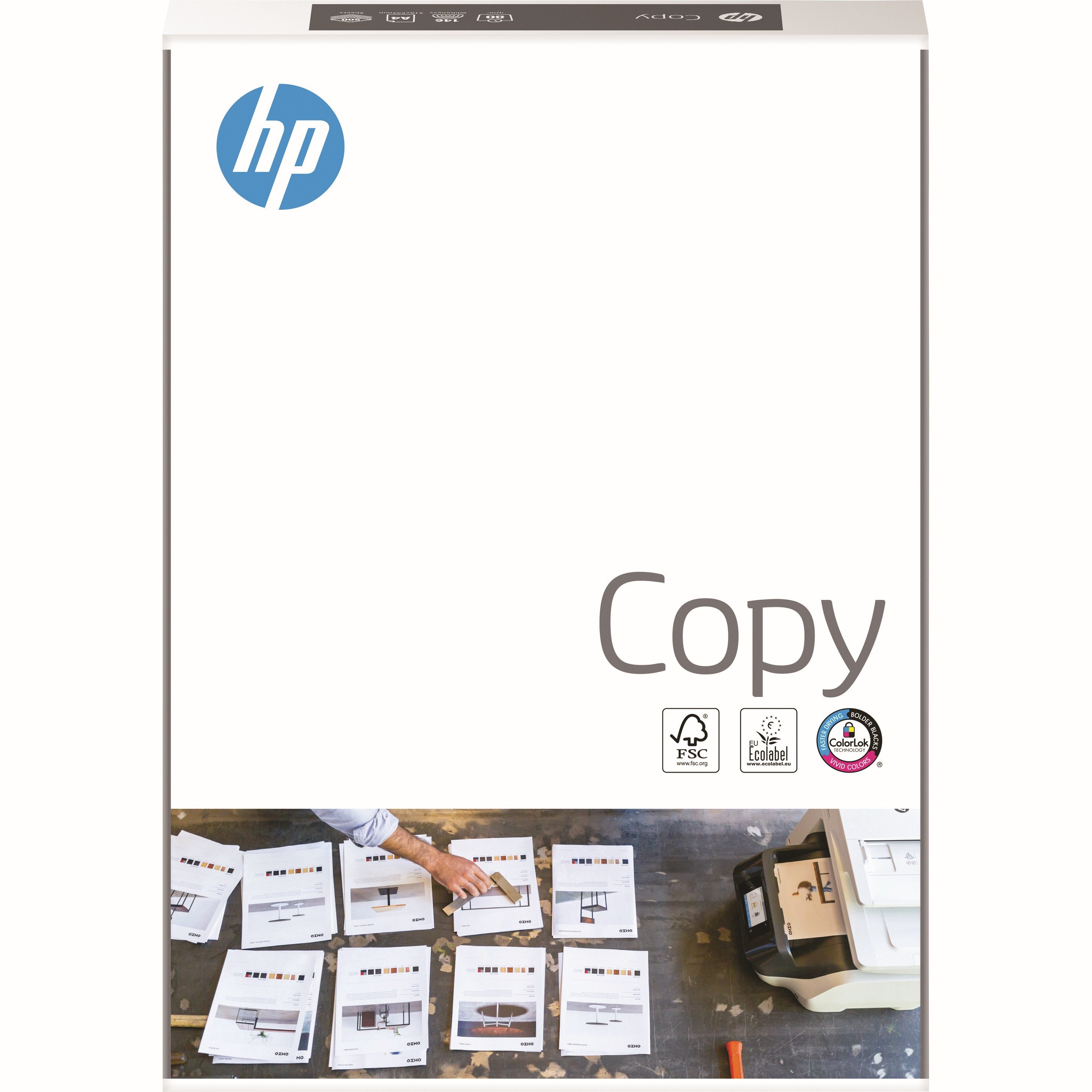 NAVIGATOR Drucker- und Kopierpapier hp Kopierpapier Copy, DIN A4, 80 g/m², Packung á 500 Blatt