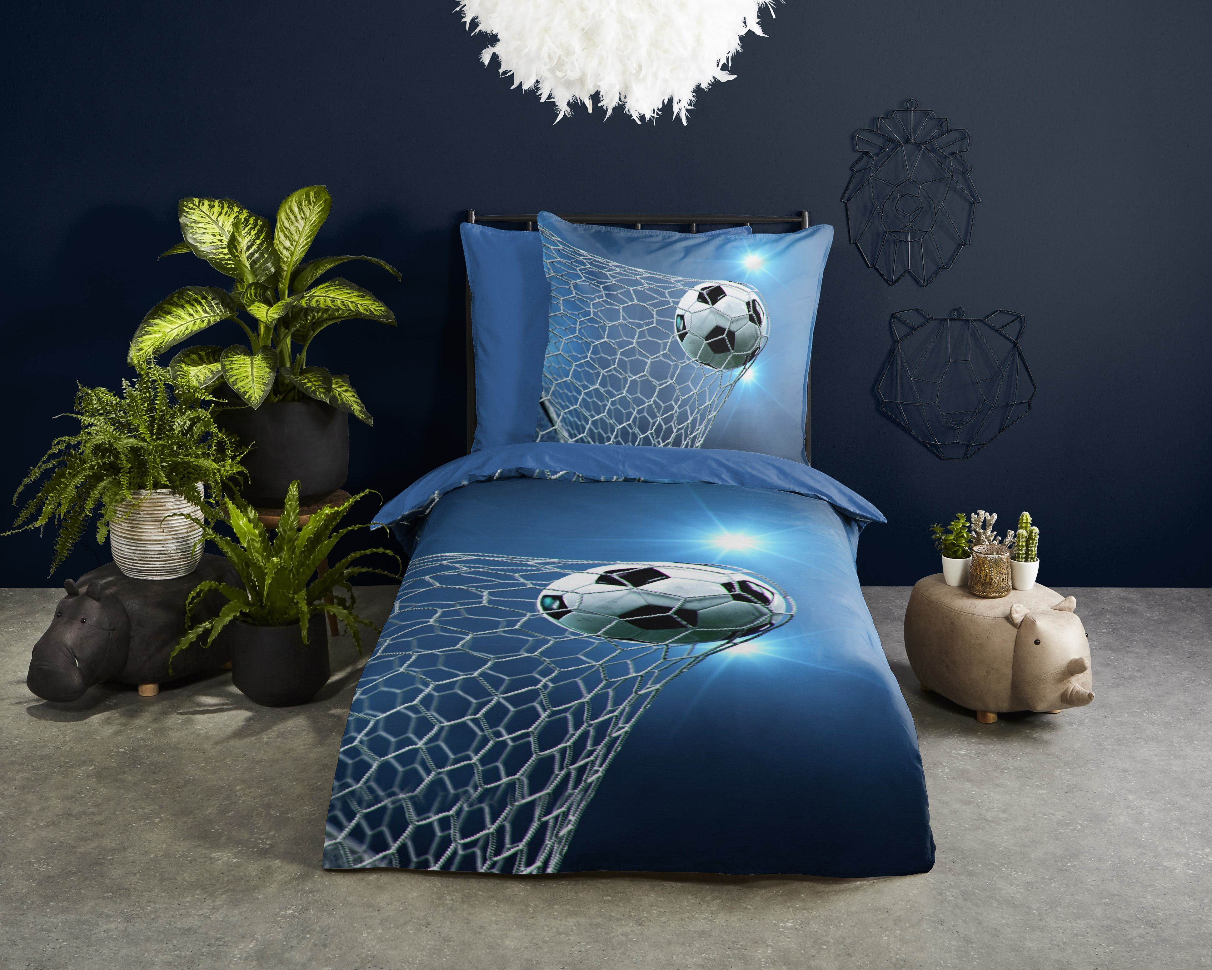 Pure Bettwäsche Renforcé Bettwäsche 135 X günstig online kaufen