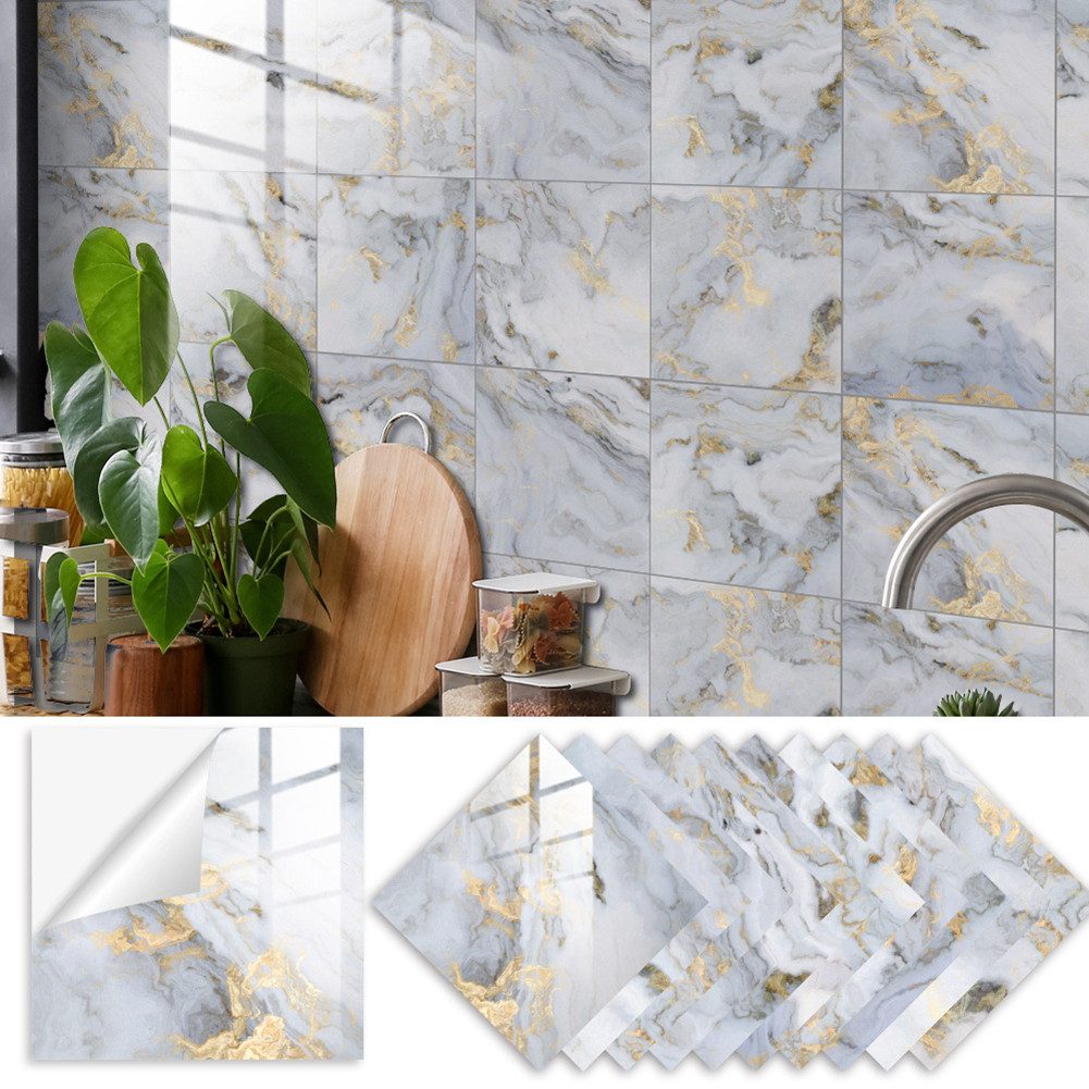 GarveeMore Fliesenaufkleber 10pcs Fliese Aufkleber Diy günstig online kaufen