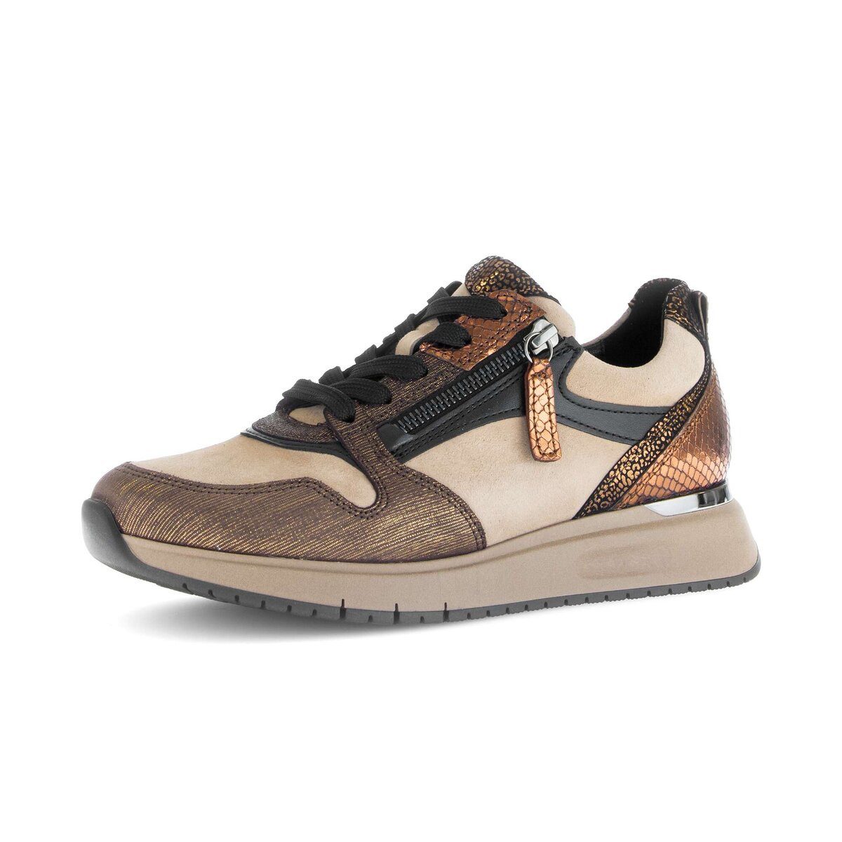 Gabor Sneaker low Materialmix Leder Sneaker günstig online kaufen
