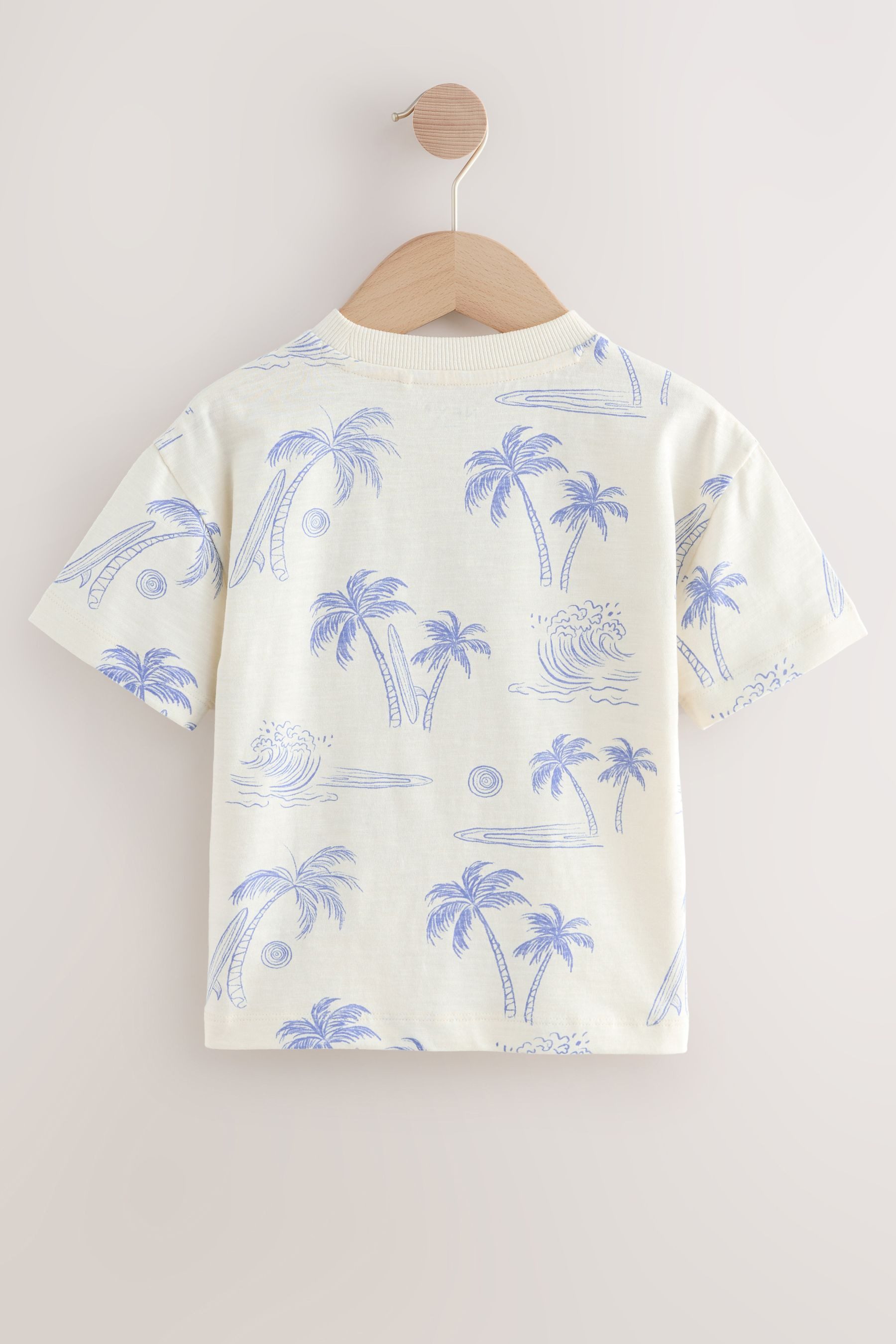 Next T-Shirt Kurzarm-T-Shirt mit durchgehendem Print günstig online kaufen