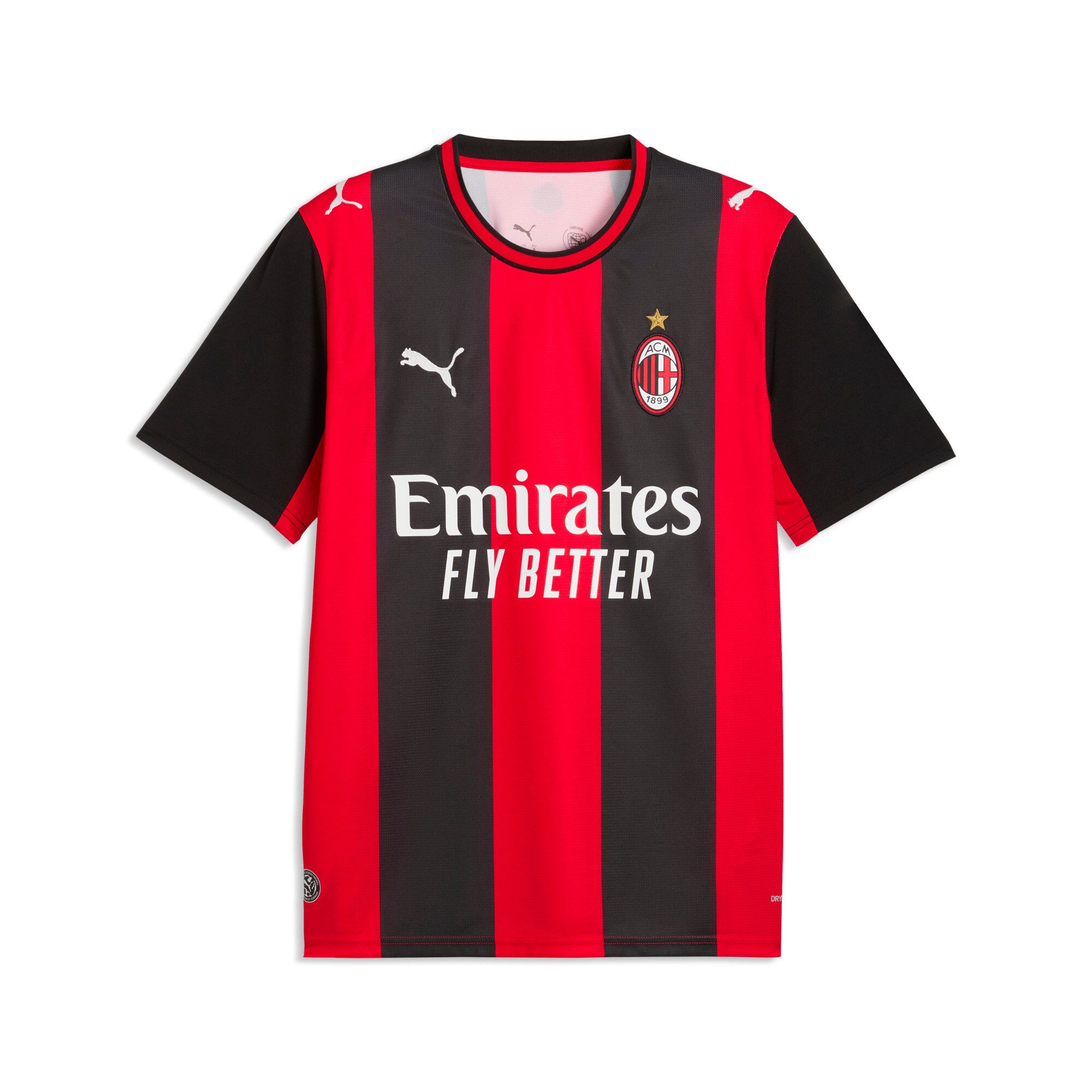 PUMA Fußballtrikot ACM HOME JERSEY REPLICA mit Rundhalsausschnitt, Kurzarm, Regular Fit