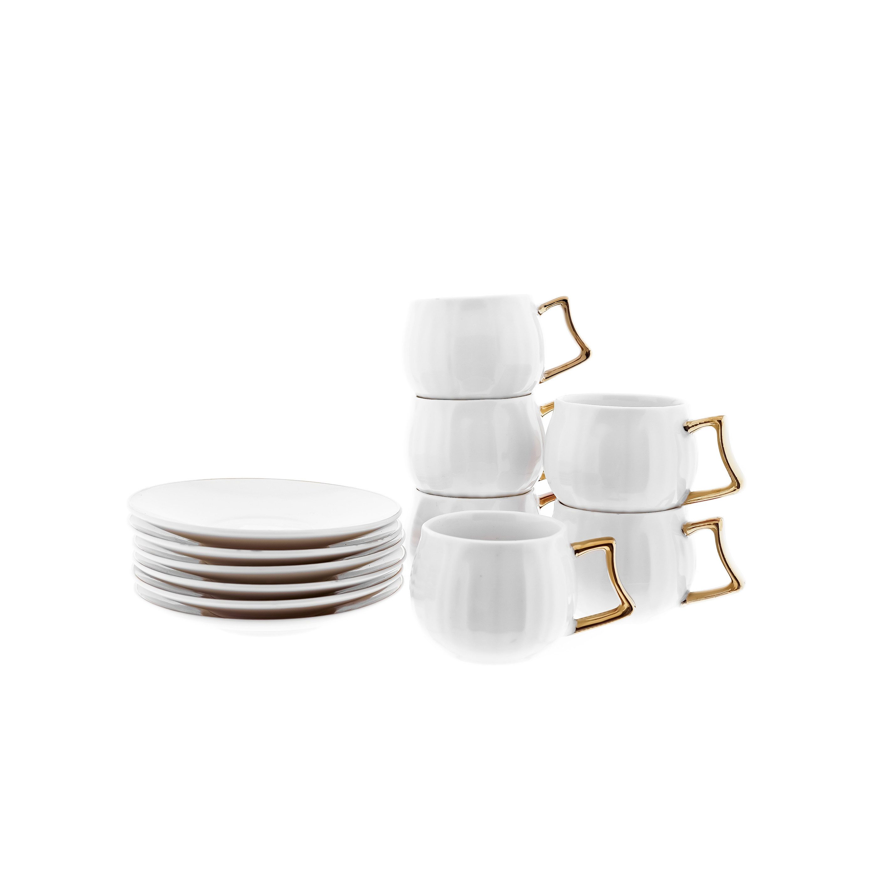 Mulex Kaffeeservice Porzellan-Mokkatassen – zeitlose Eleganz in drei exklusiven Designs