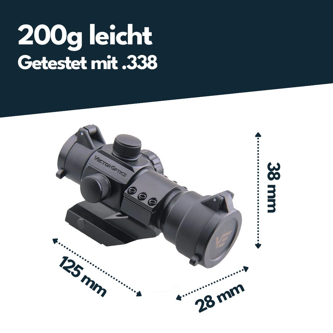Vector Optics Punktvisieraufsatz Victoptics RDSL29 T4 1x28 (VO = SCRD-05 Stinger)